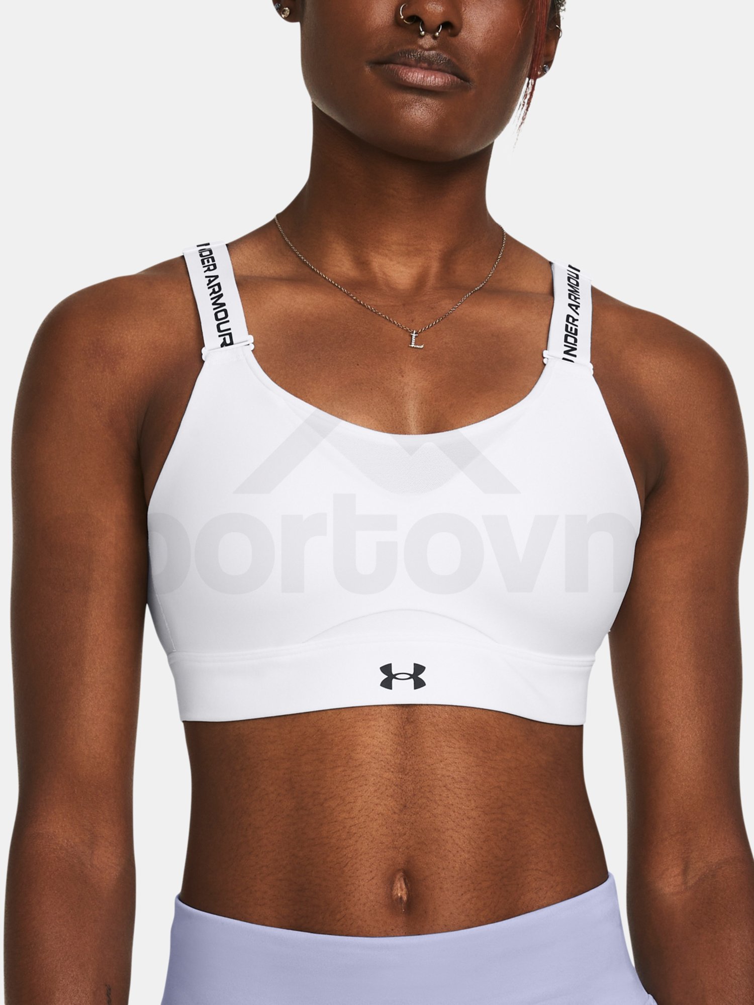 Podprsenka Under Armour UA Infinity High 2.0 Bra-WHT