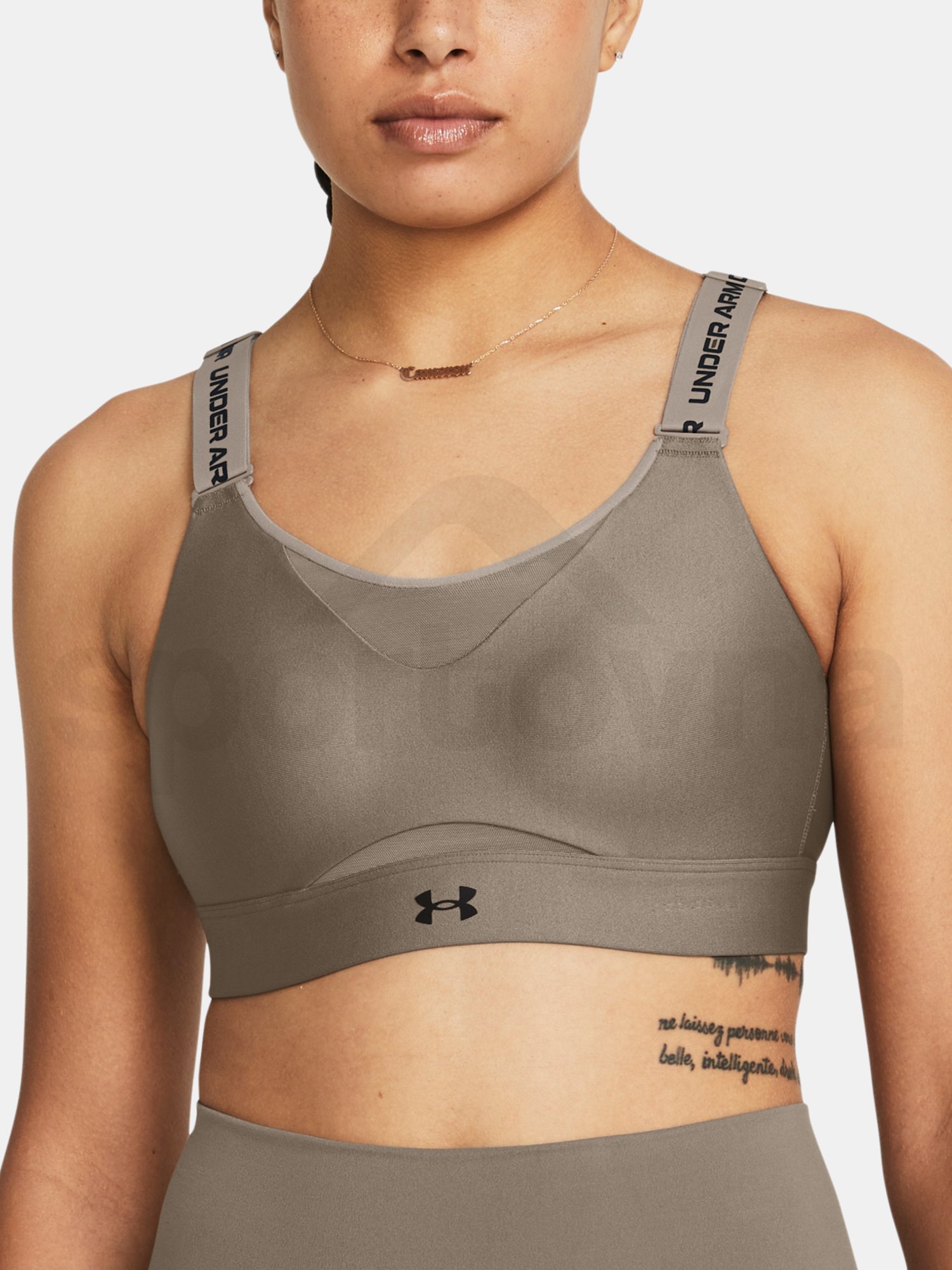 Podprsenka Under Armour UA Infinity High 2.0 Bra - hnedá