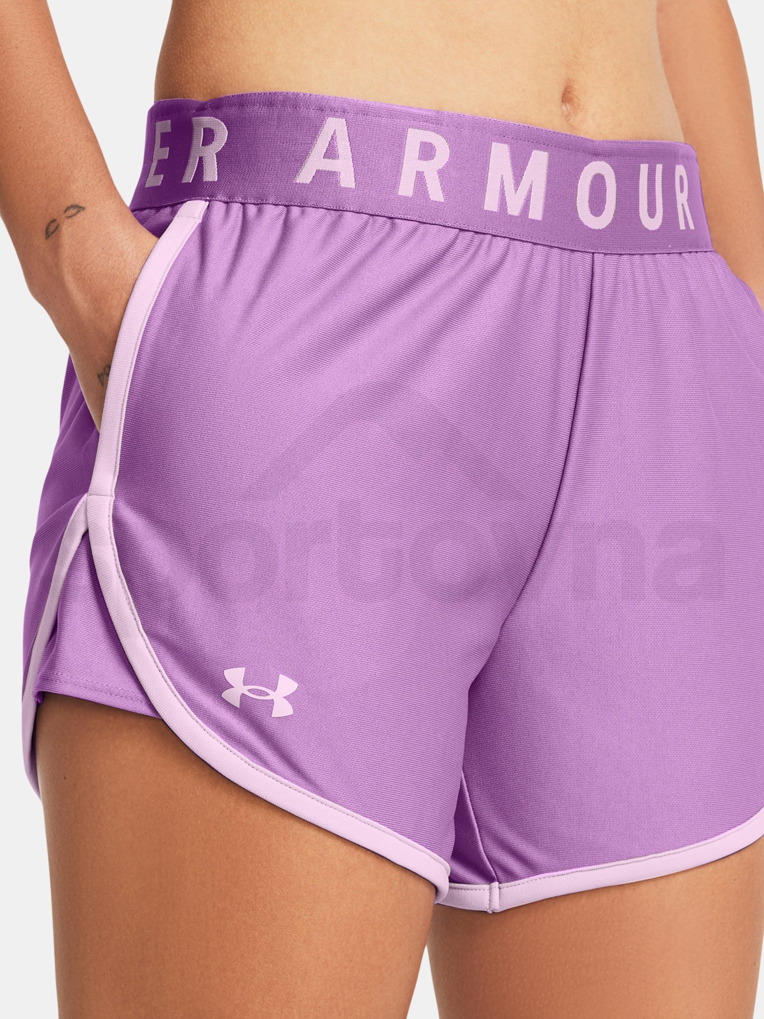 Kraťasy Under Armour Play Up 5in Shorts-PPL