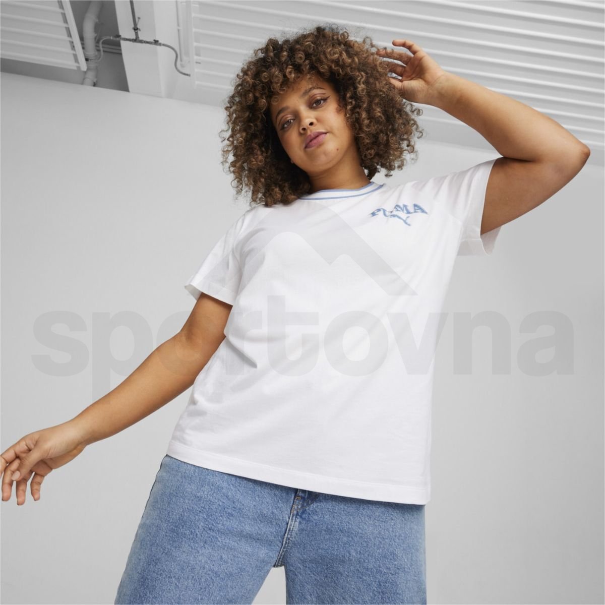 Tričko Puma Squad Tee W - bílá