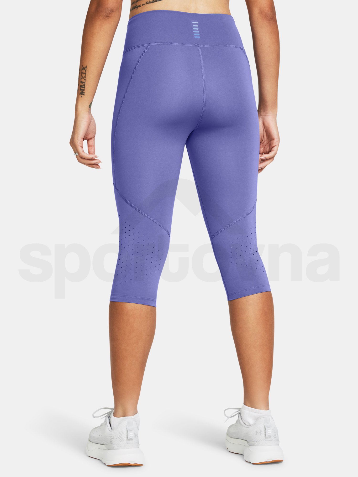 Legíny Under Armour UA Fly Fast Capris - fialová