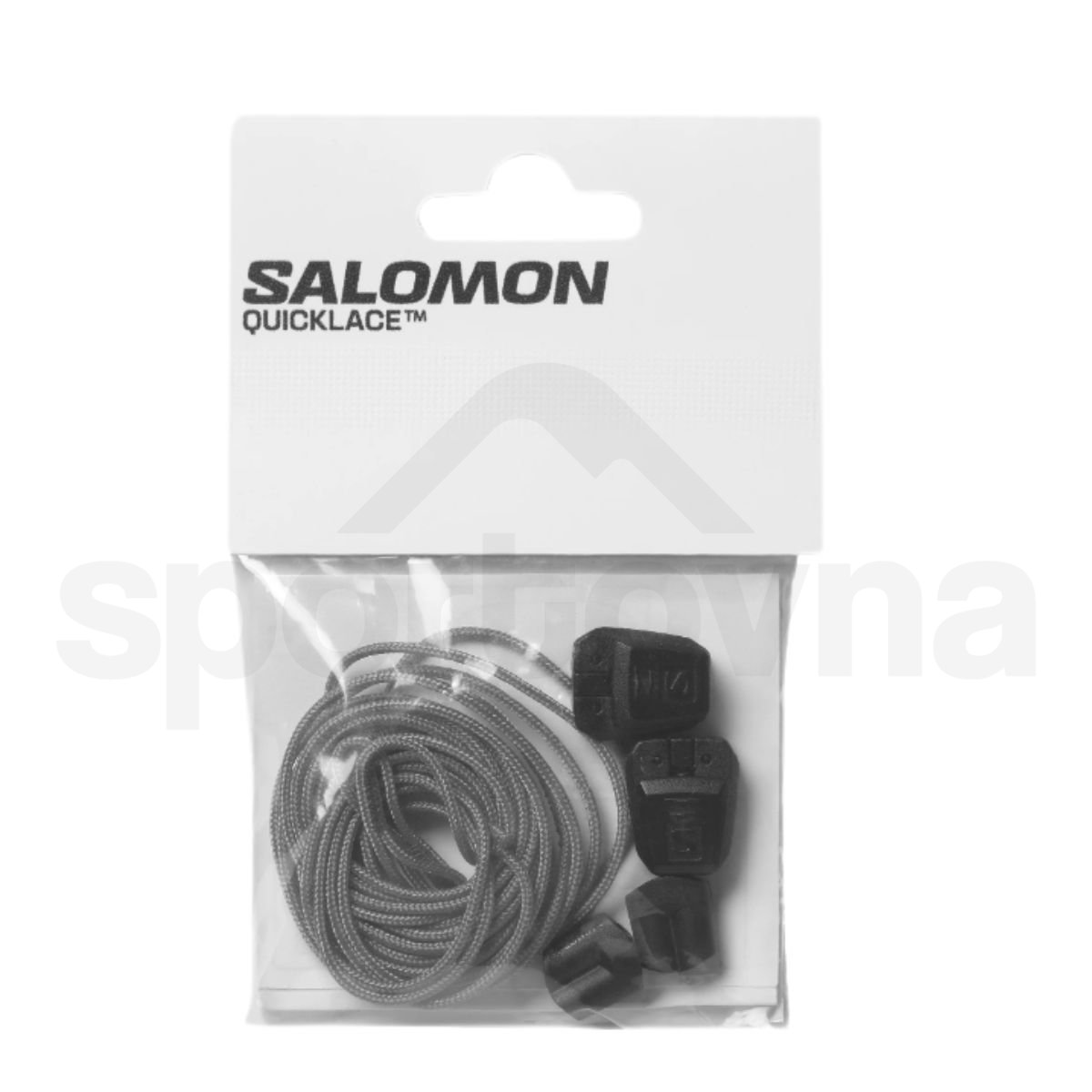 Tkaničky Salomon Quicklace Kit - šedá/černá