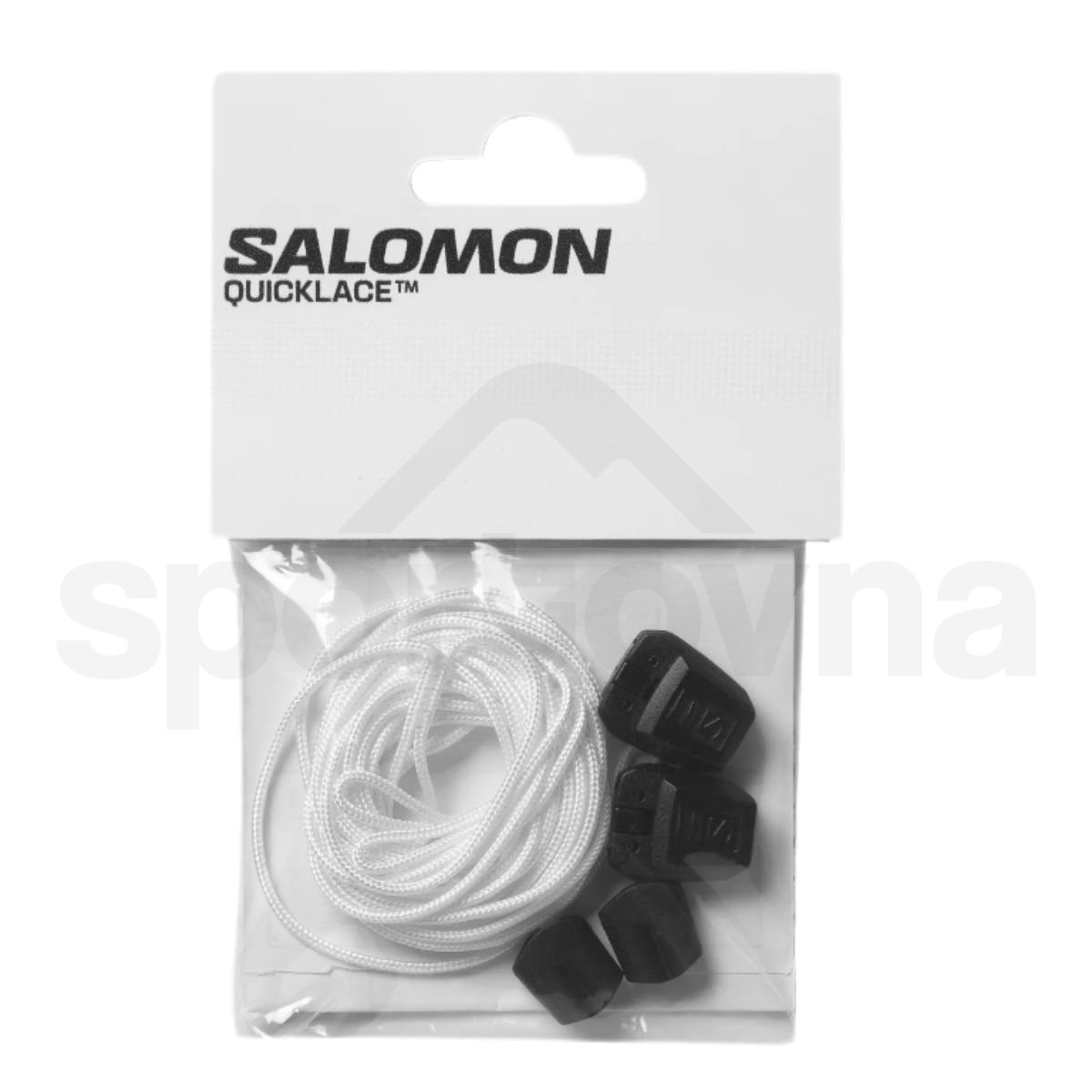 Tkaničky Salomon Quicklace Kit - bílá/černá