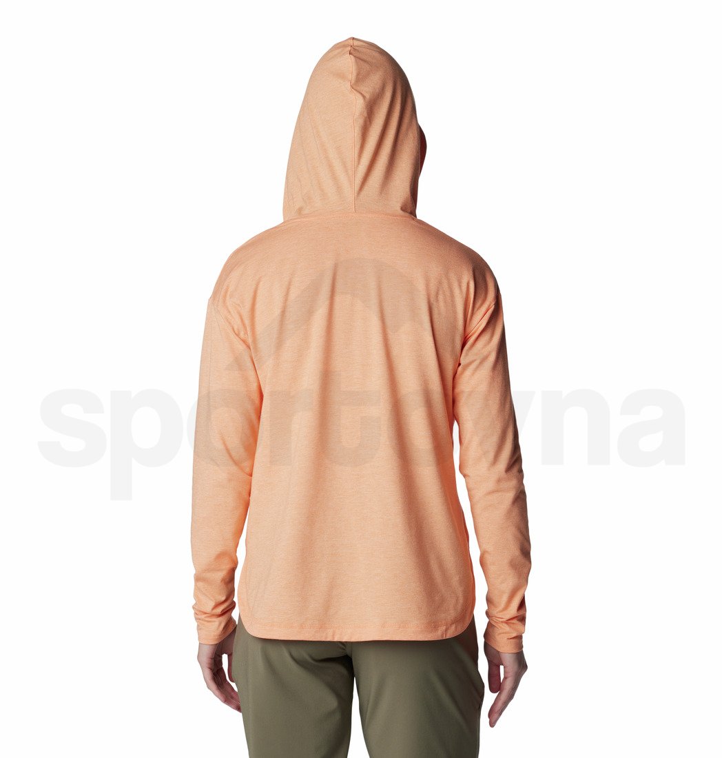 Mikina Columbia Sun Trek™ EU Hooded Pullover W - světle růžová/oranžová