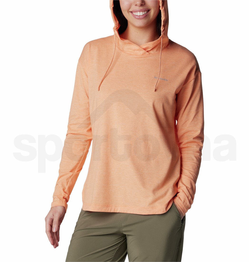 Mikina Columbia Sun Trek™ EU Hooded Pullover W - světle růžová/oranžová