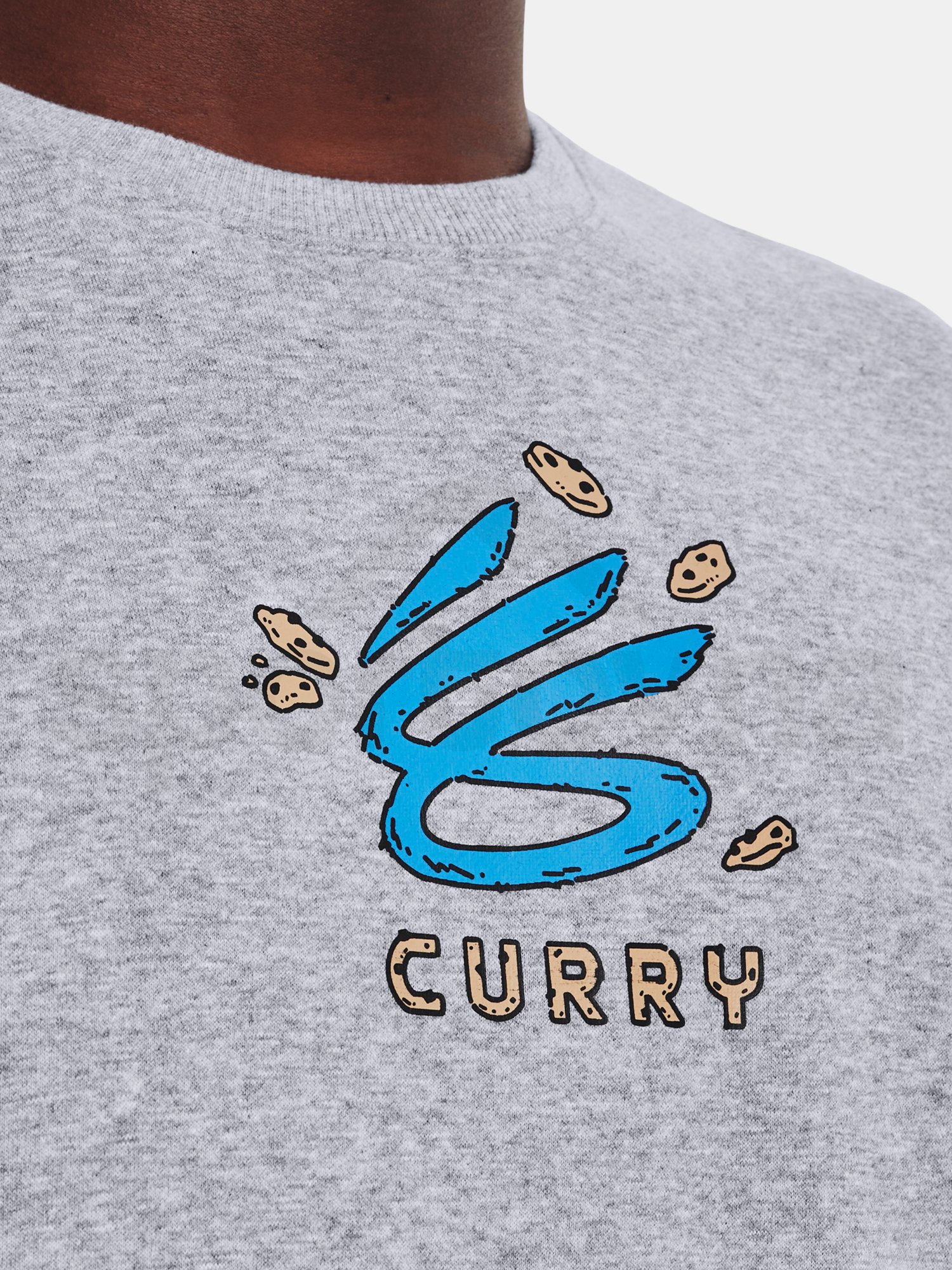 Mikina Under Armour CURRY COOKIES CREW-GRY