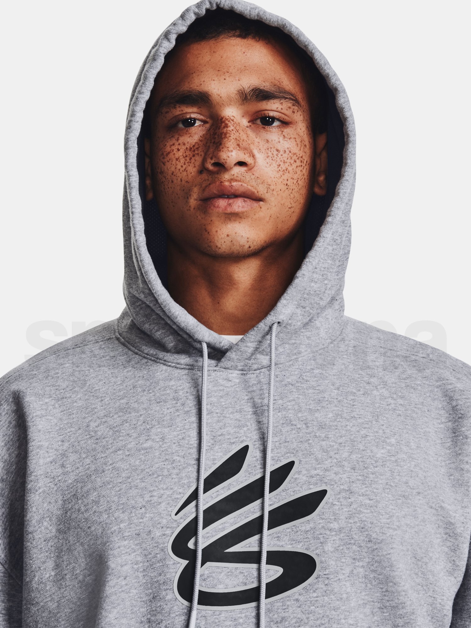 Mikina Under Armour Curry Big Splash PO Hoodie-GRY