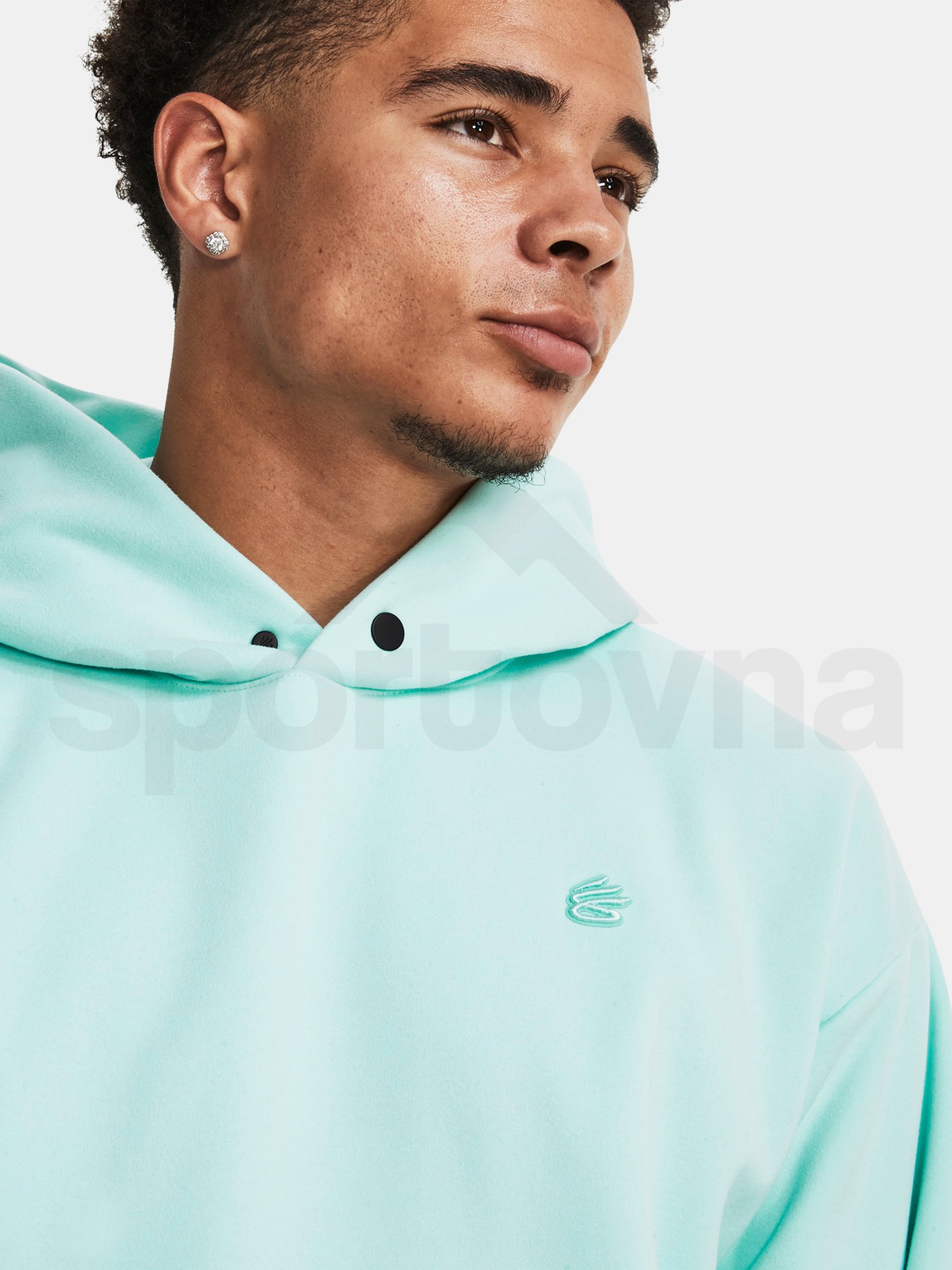 Mikina Under Armour Curry Greatest Hoodie - modrá