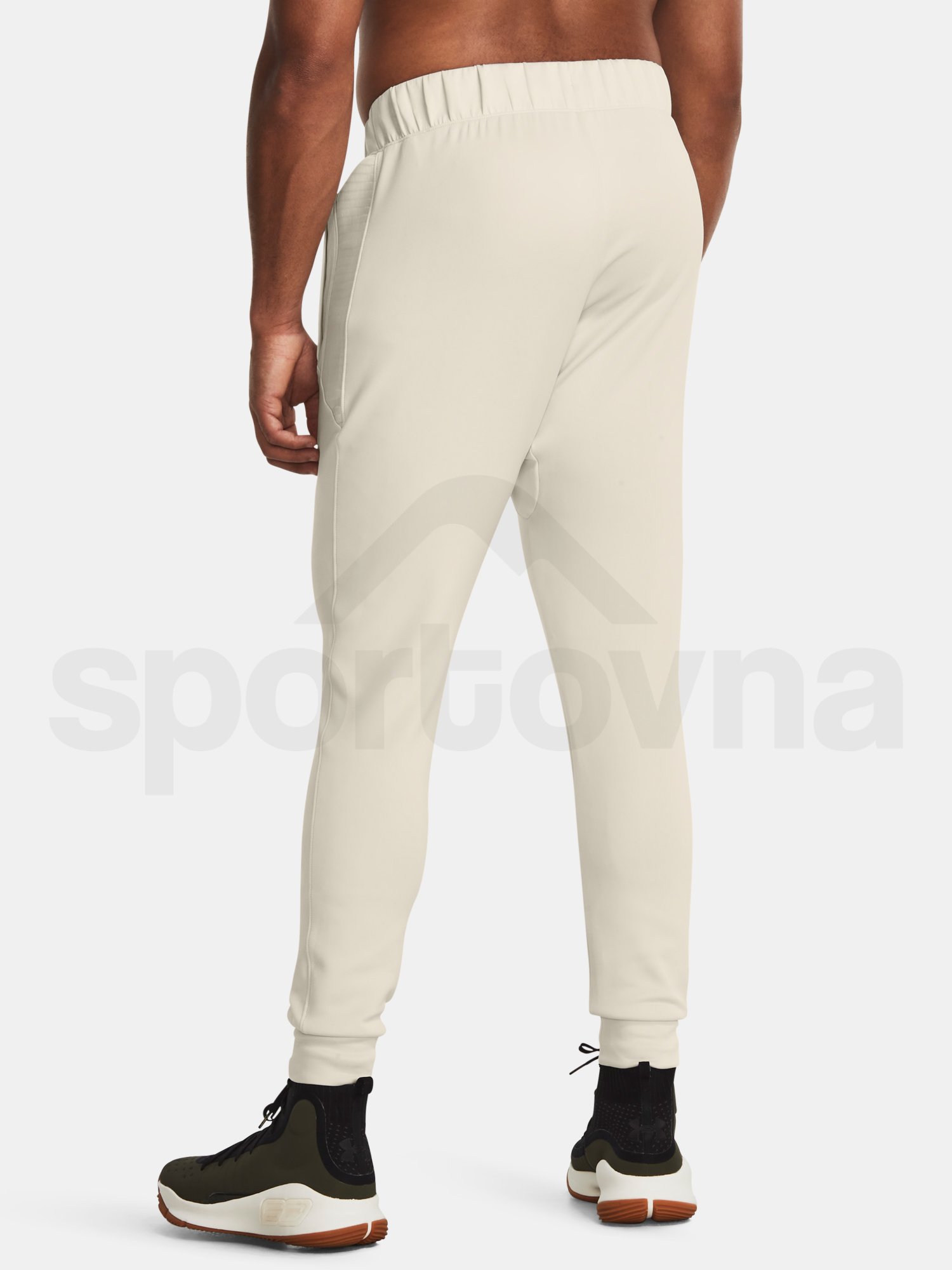 Sportovní kalhoty Under Armour Curry Playable Pant-WHT