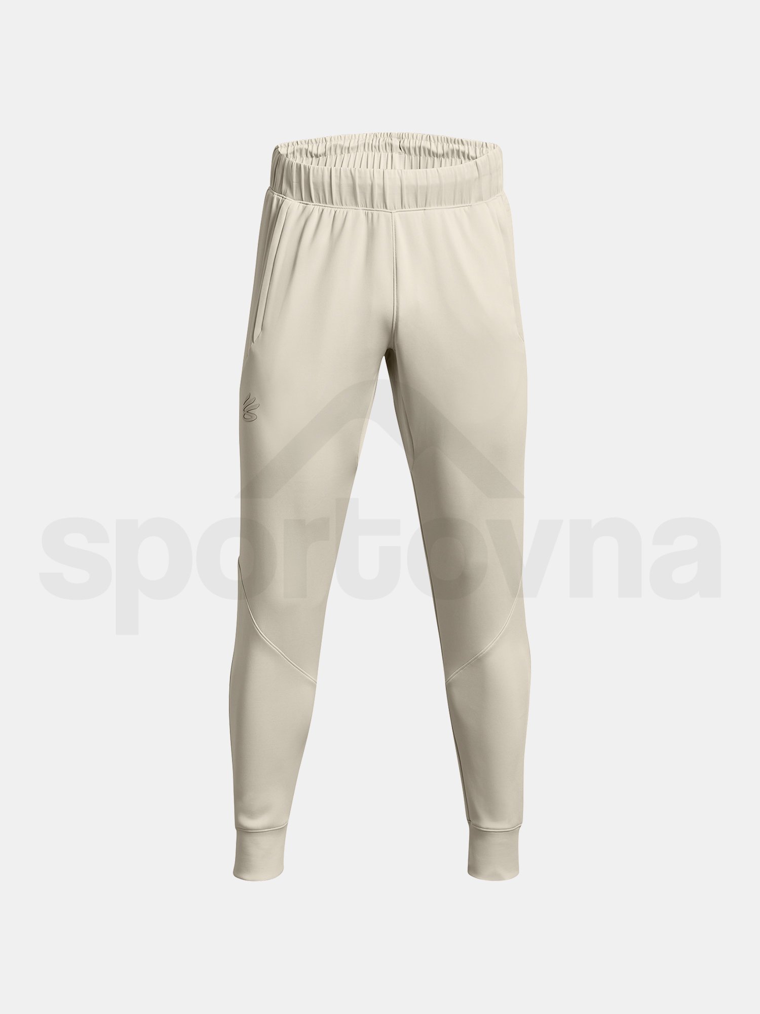 Sportovní kalhoty Under Armour Curry Playable Pant-WHT