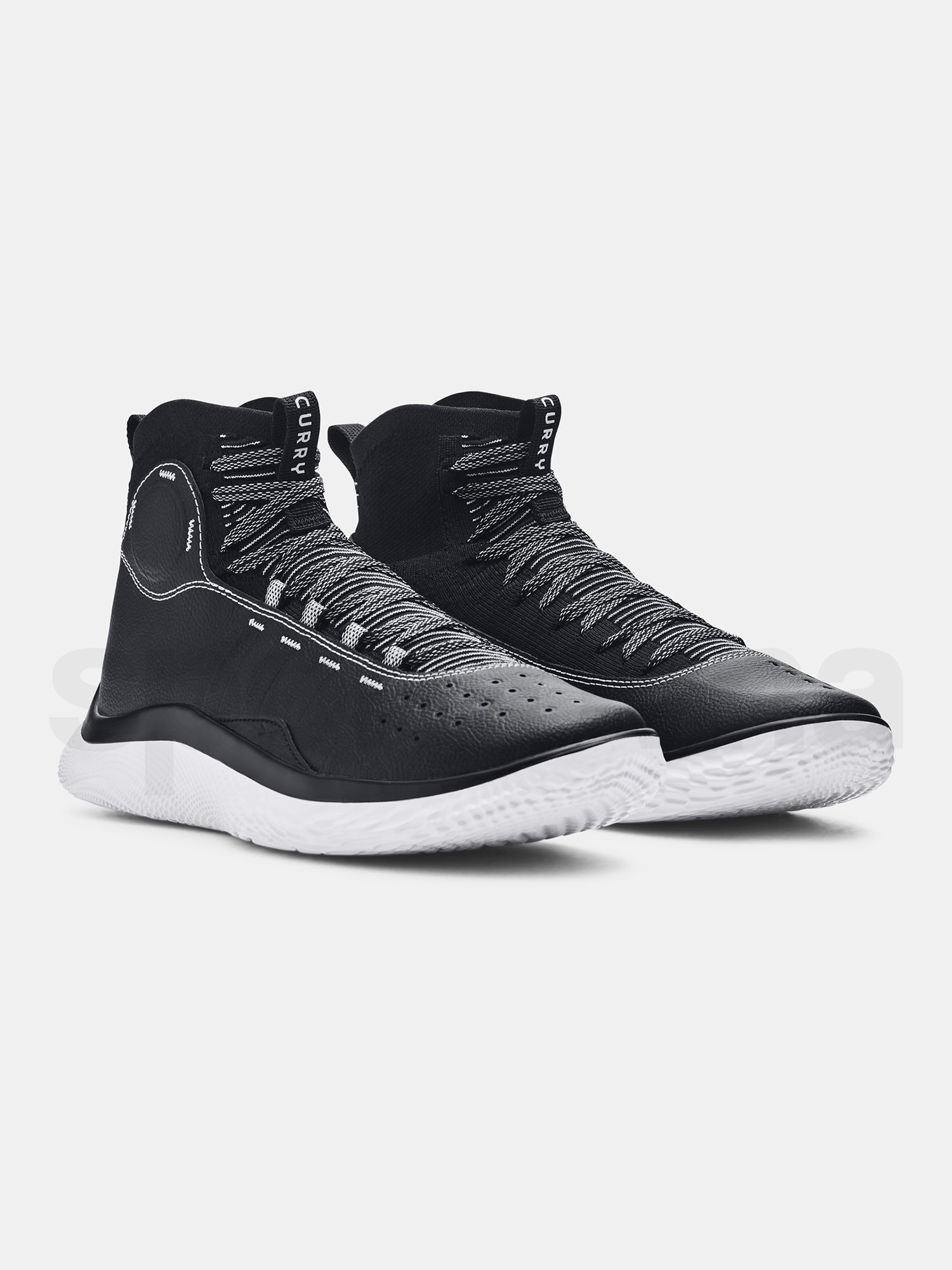 Boty Under Armour CURRY 4 FLOTRO-BLK