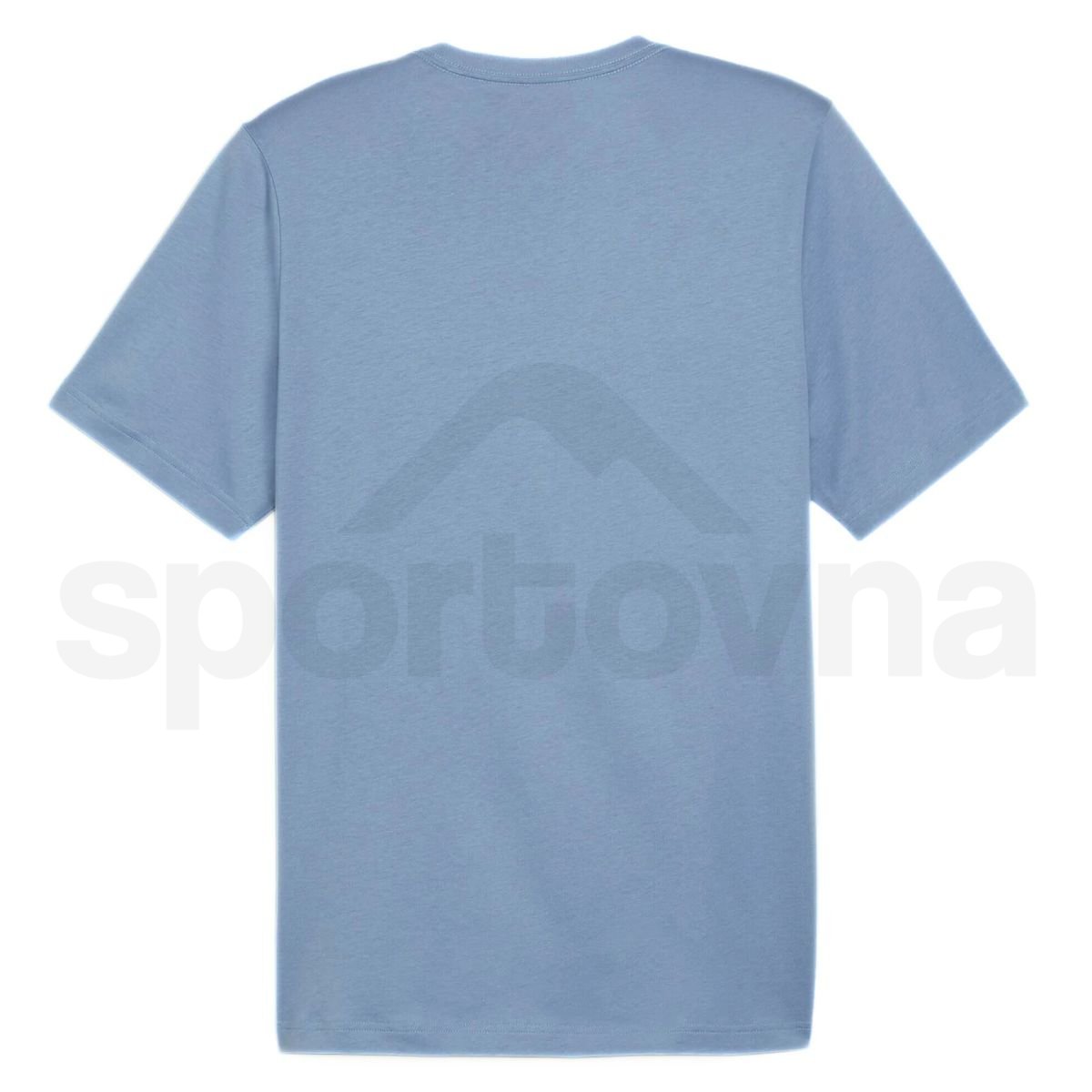 Tričko Puma ESS+ 2 Col Logo Tee J - modrá