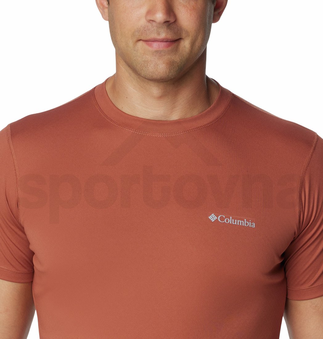 Tričko Columbia Zero Rules™ Short Sleeve Shirt M - oranžová