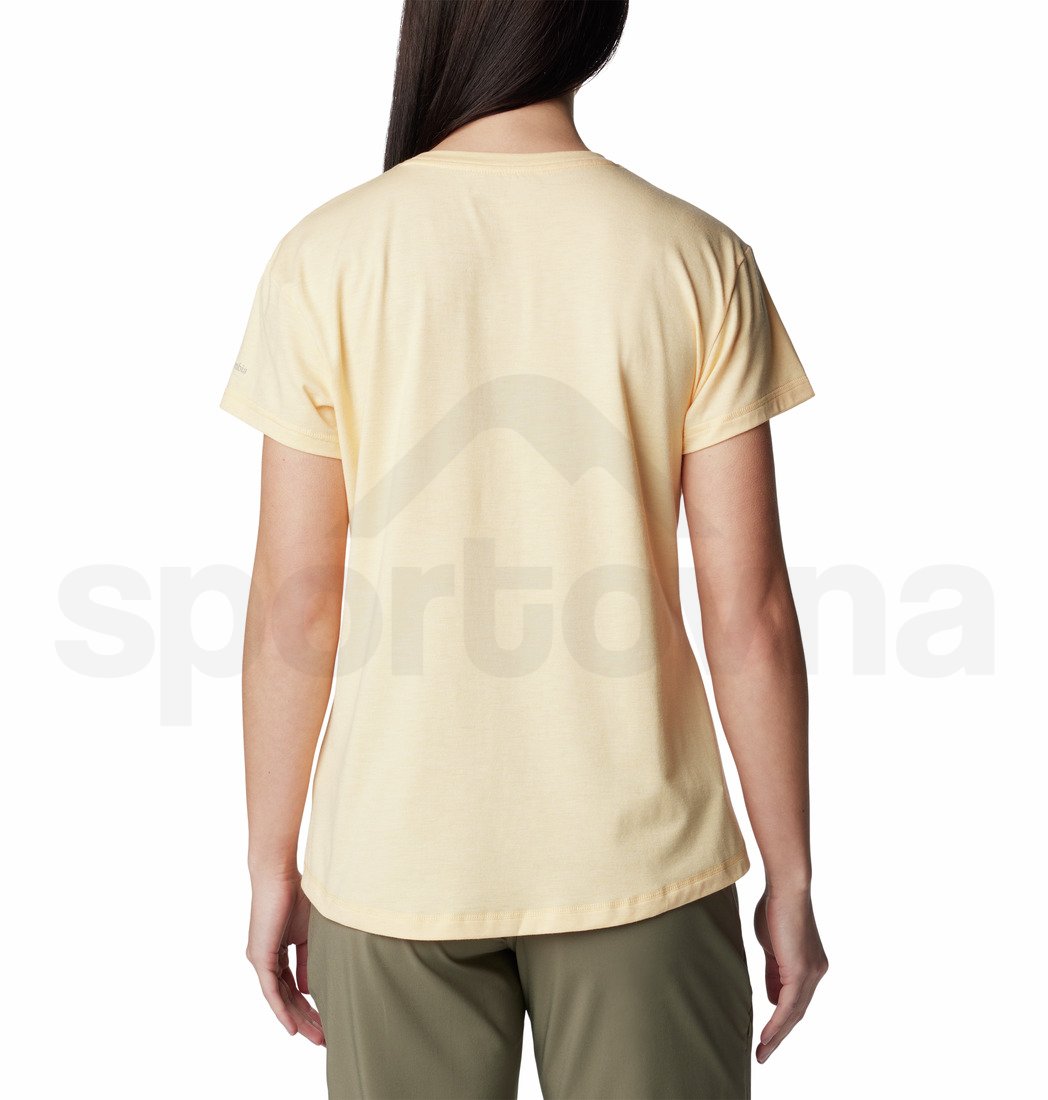 Tričko Columbia Sun Trek™ SS Tee W - žlutá