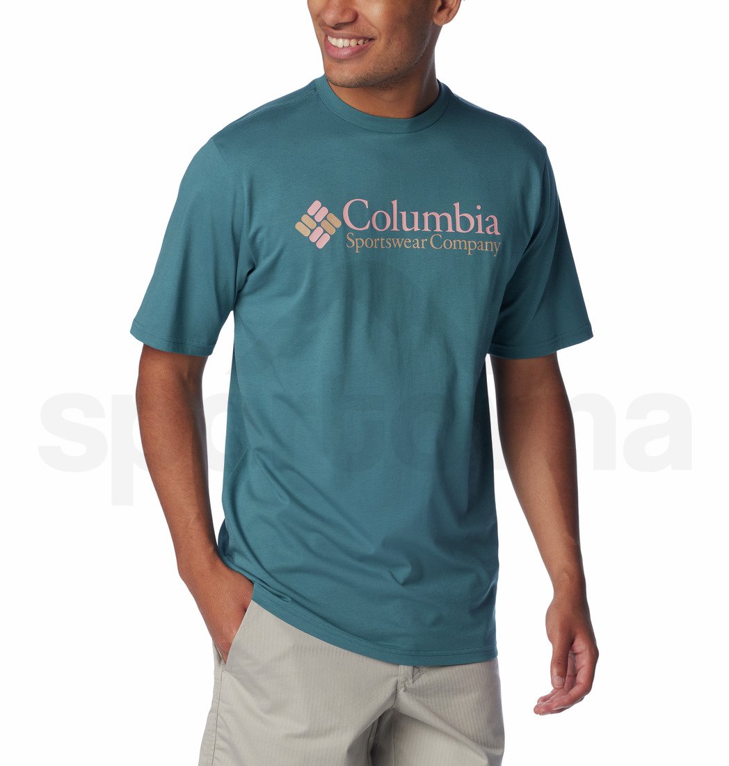Tričko Columbia CSC Basic Logo™ Short Sleeve M - modrá