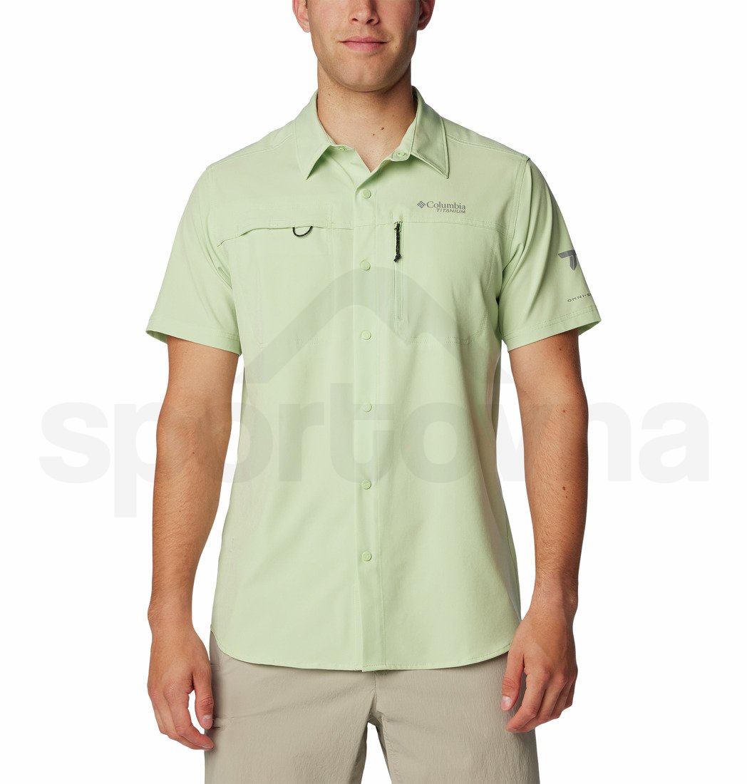 Košile Columbia Summit Valley™ Woven SS Shirt M - zelená