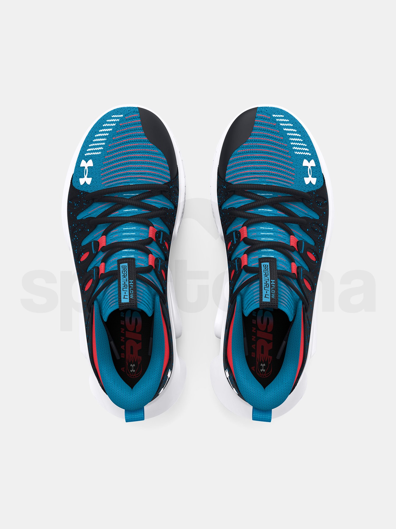 Obuv Under Armour UA W FLOW Breakthru 4 MM - čierna