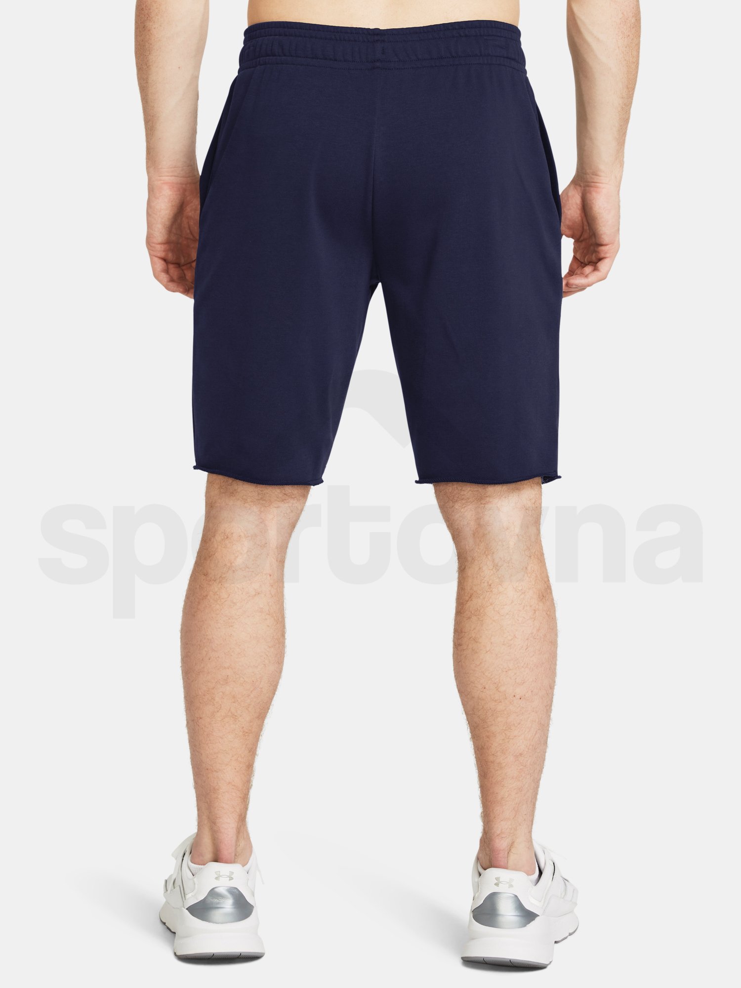 Kraťasy Under Armour UA RIVAL TERRY SHORT-BLU