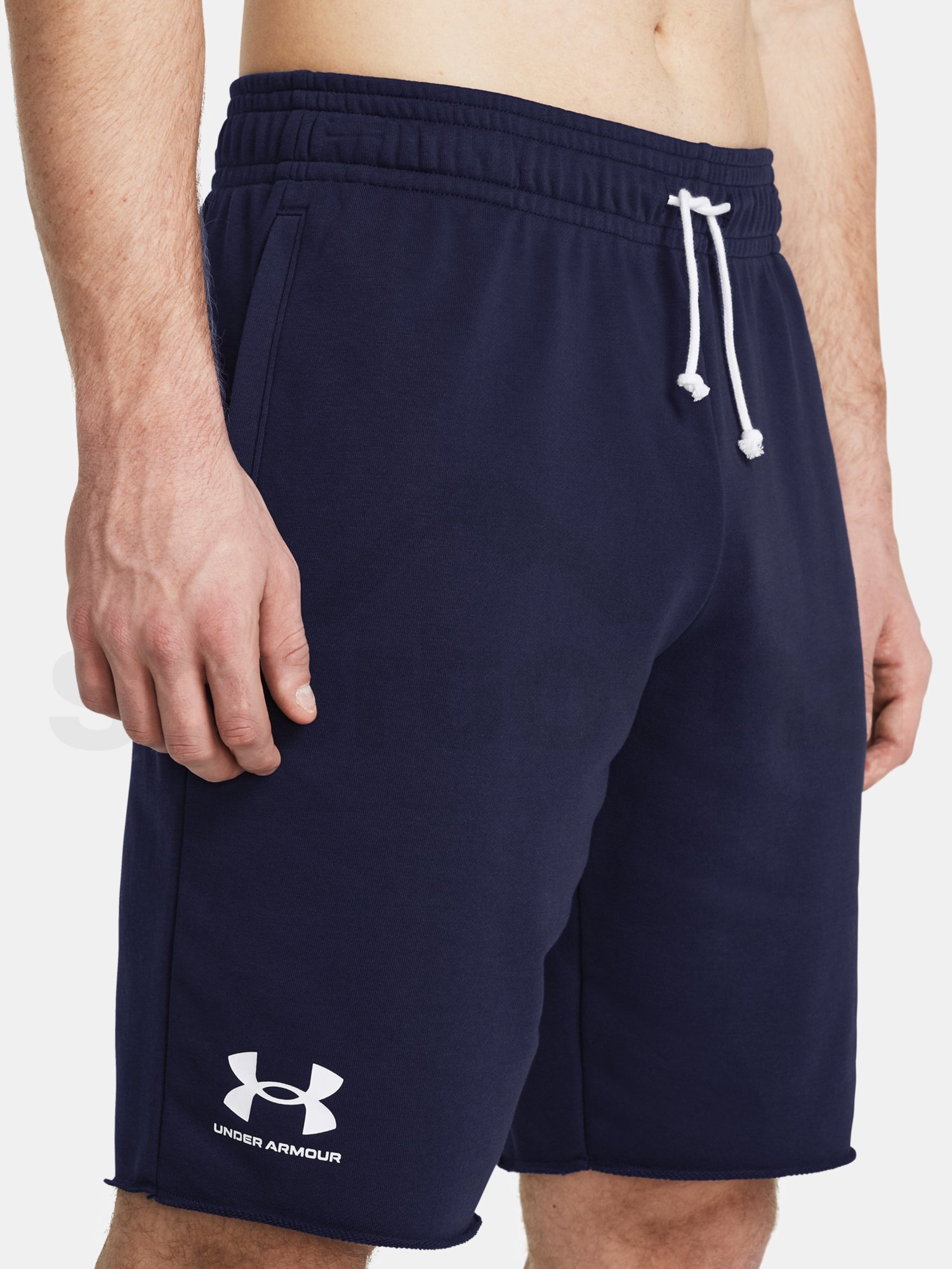 Kraťasy Under Armour UA RIVAL TERRY SHORT-BLU