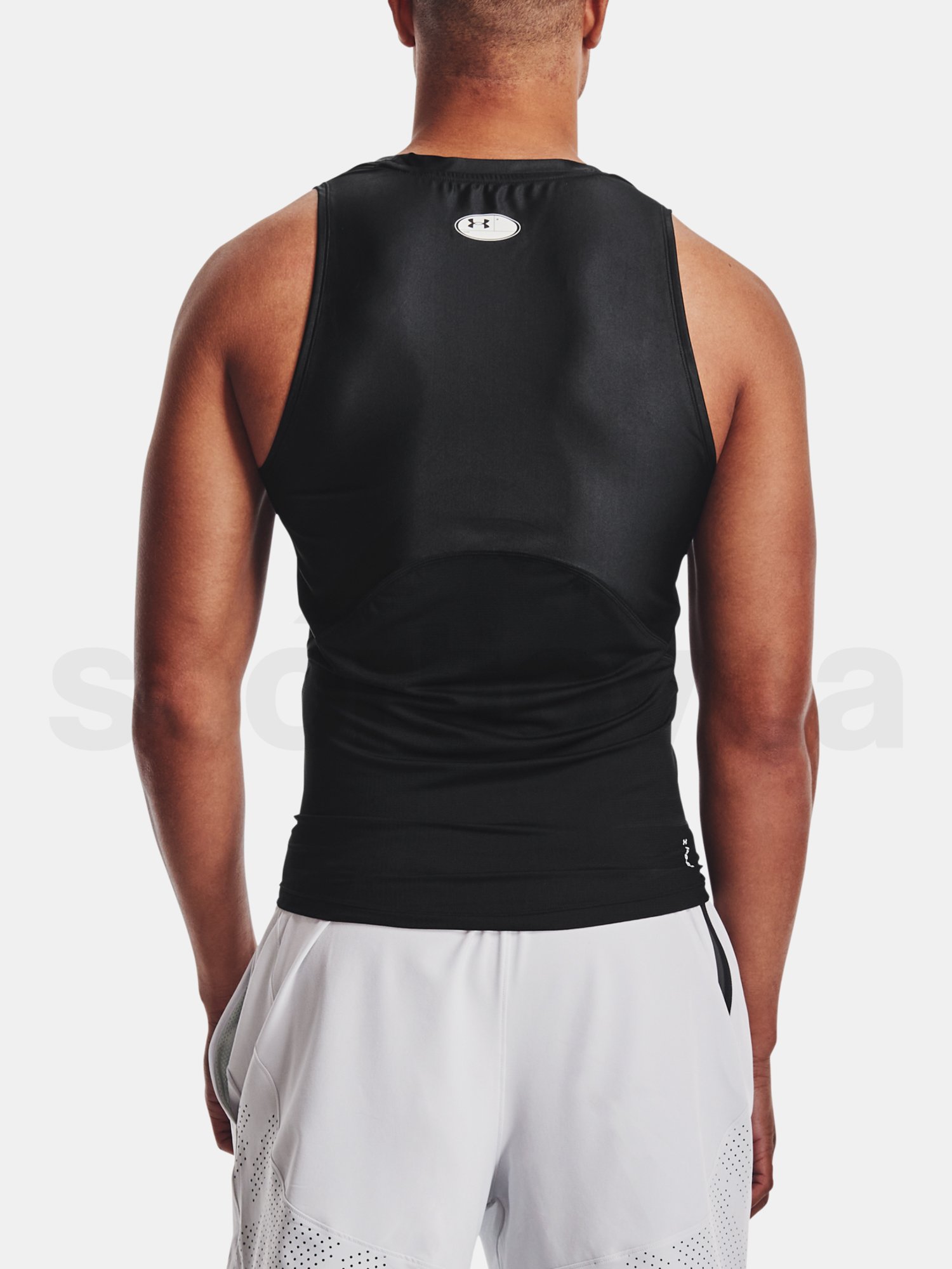 Tielko Under Armour UA HG IsoChill Comp Tank - čierna