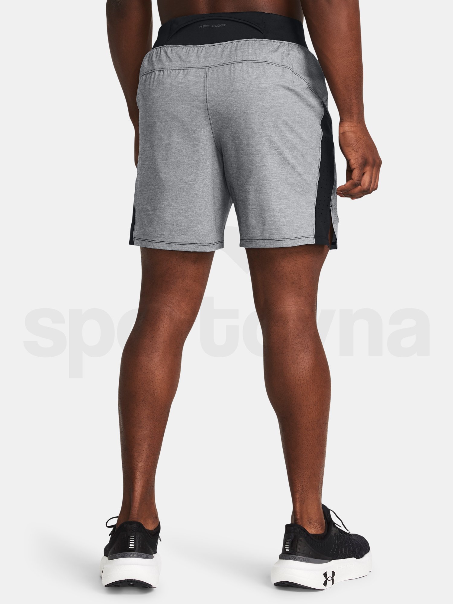 Šortky Under Armour UA LAUNCH PRO 7'' HTR SHORTS - čierna