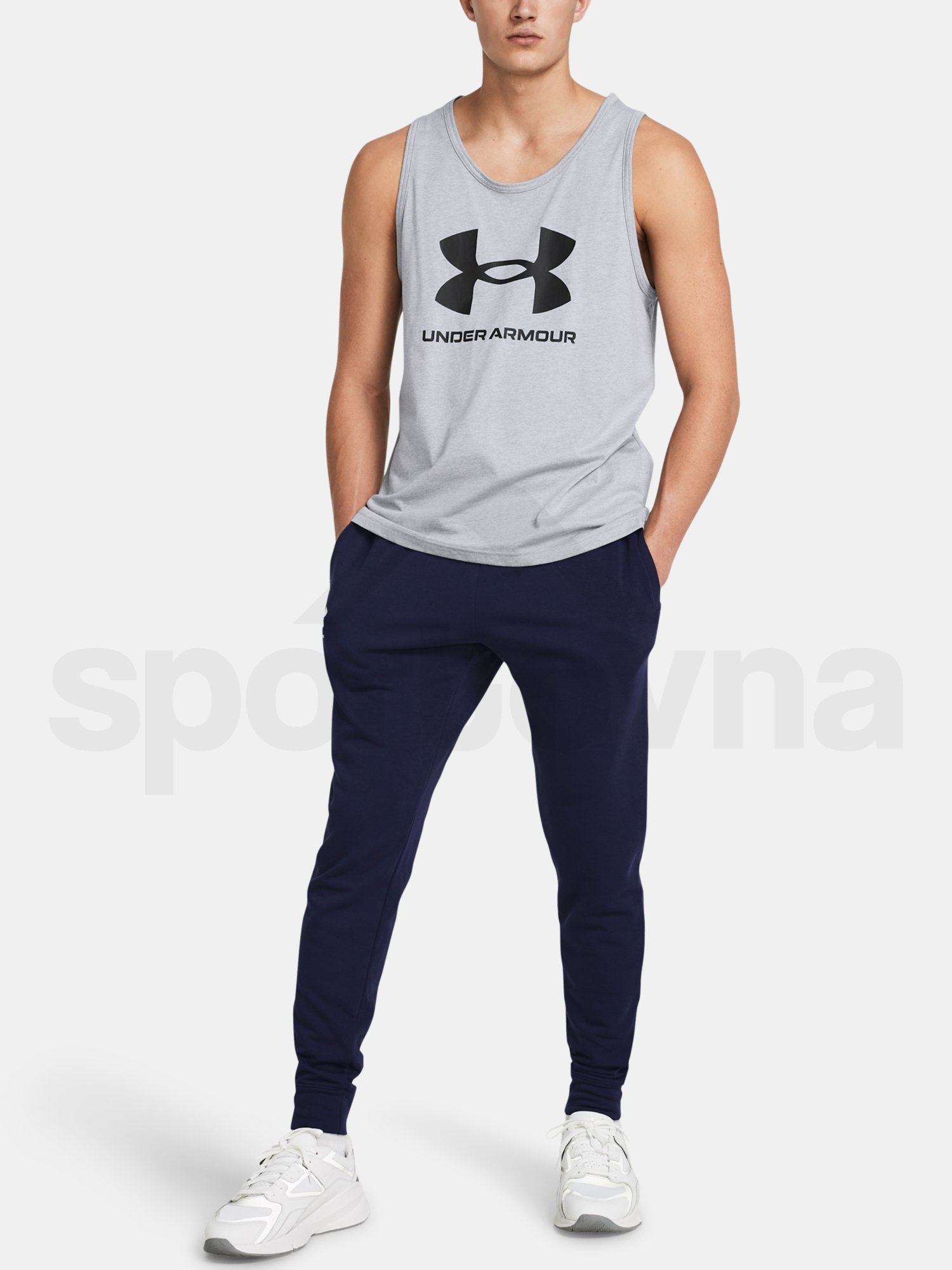 Tepláky Under Armour UA Rival Terry Jogger - modrá