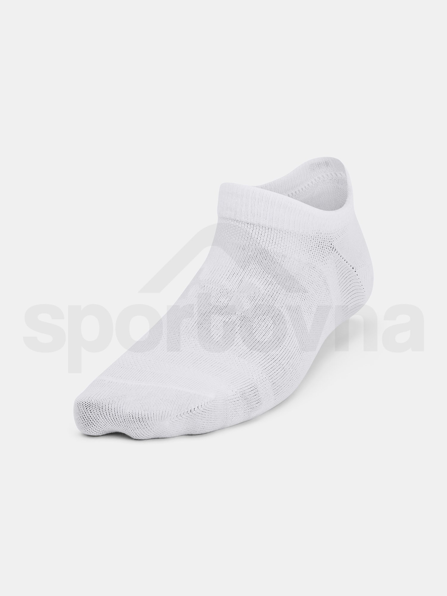 Ponožky Under Armour UA Yth Essential No Show 6pk-WHT