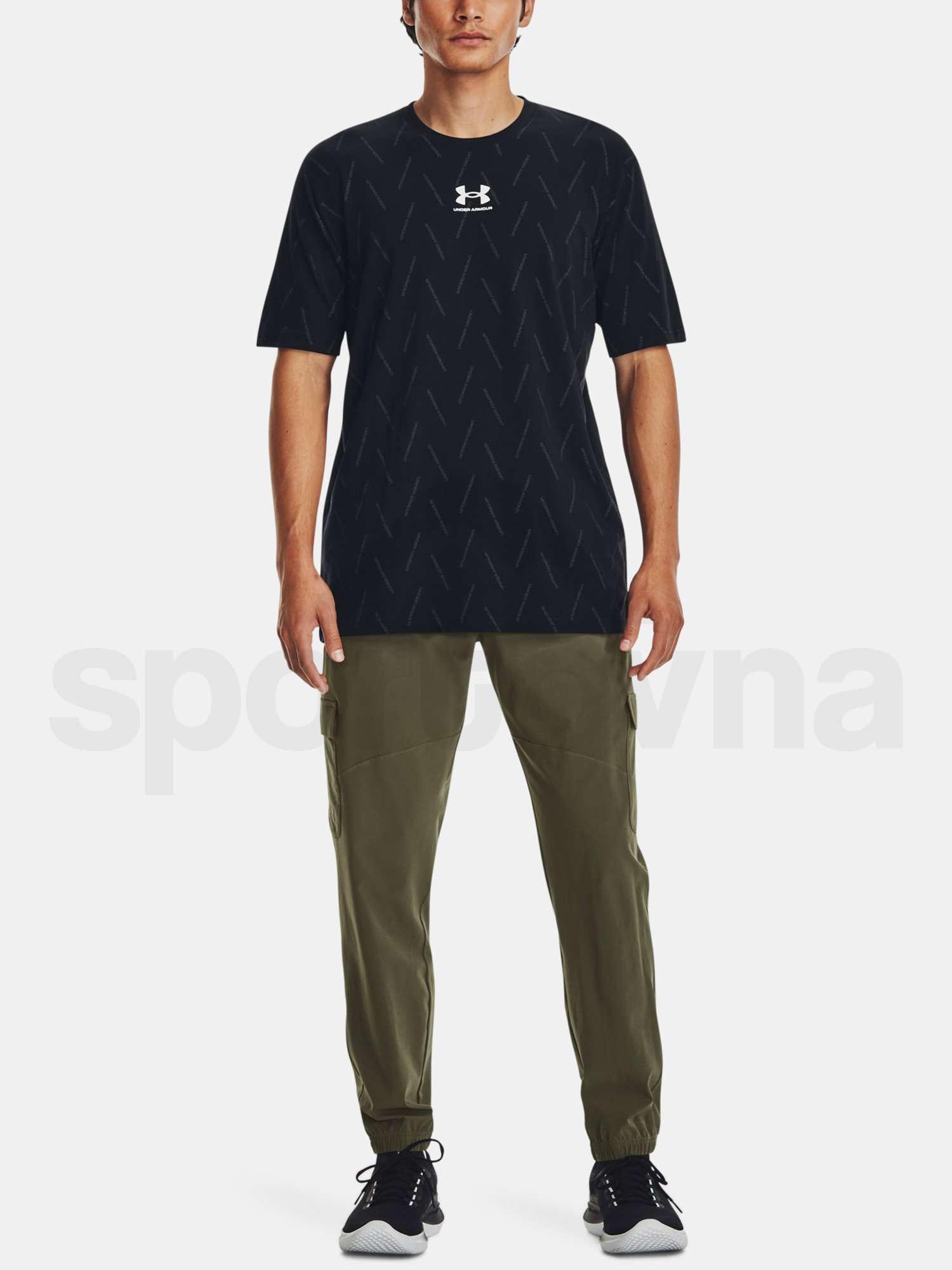 Tepláky Under Armour UA Stretch Woven Cargo Pants - zelená