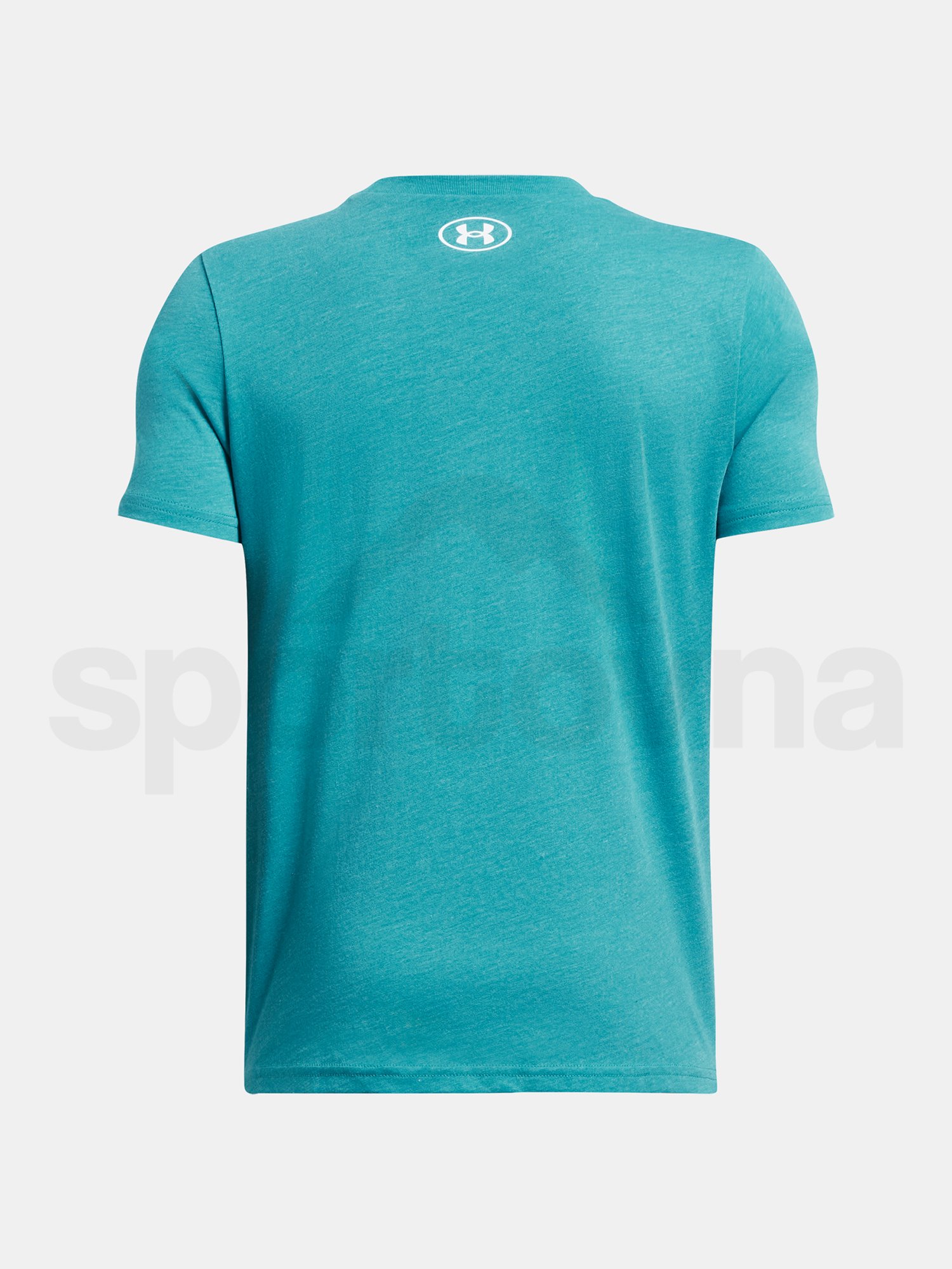 Tričko Under Armour UA B LOGO WORDMARK SS-BLU