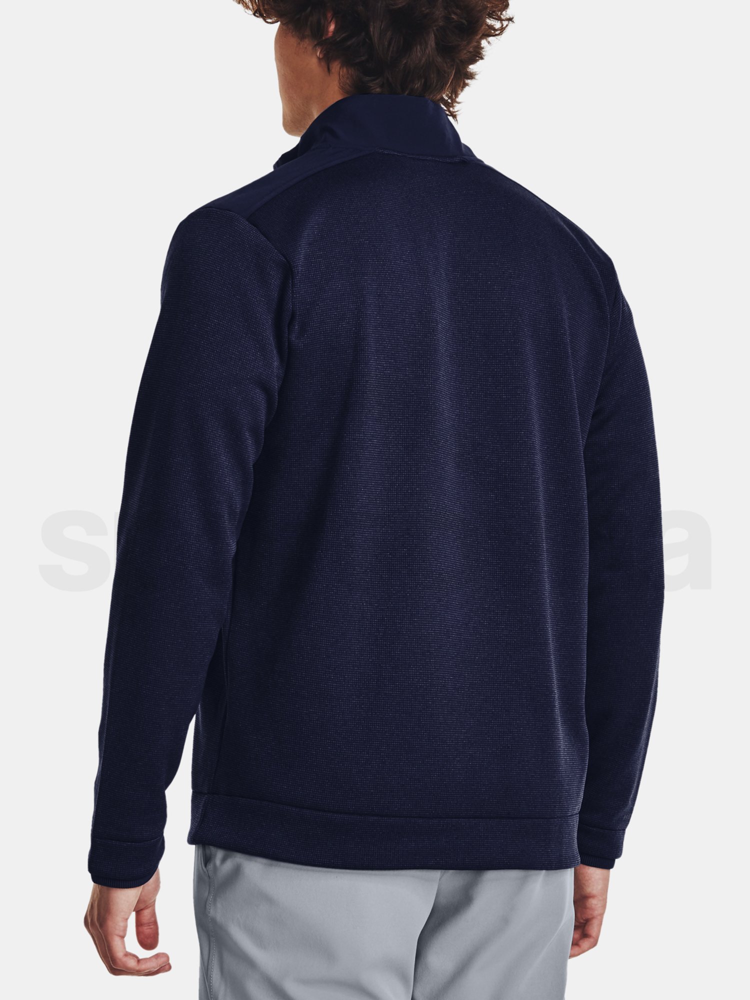 Mikina Under Armour UA Storm SweaterFleece HZ-modrá