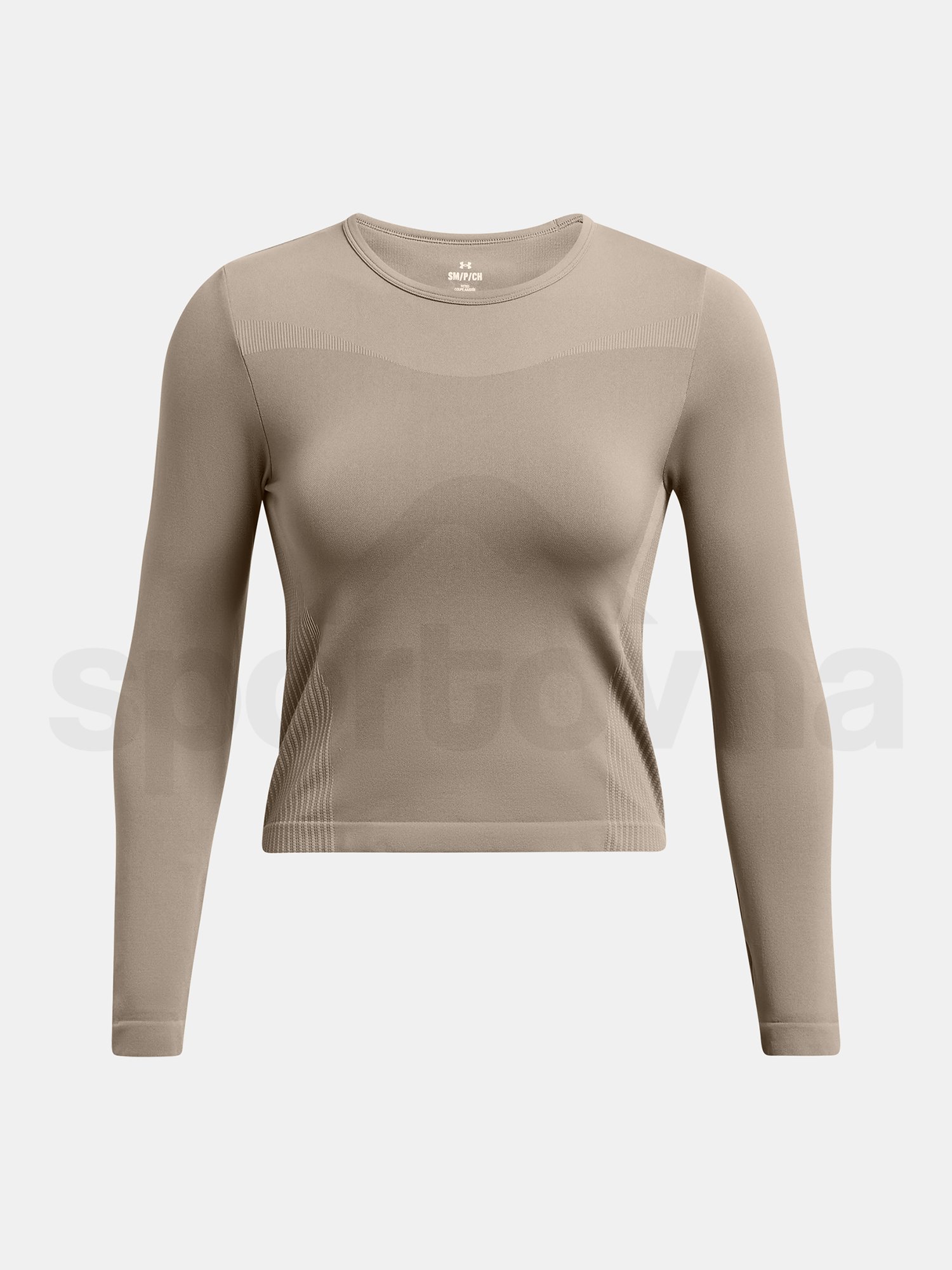 Tričko Under Armour Vanish Elite Seamless LS - hnedá