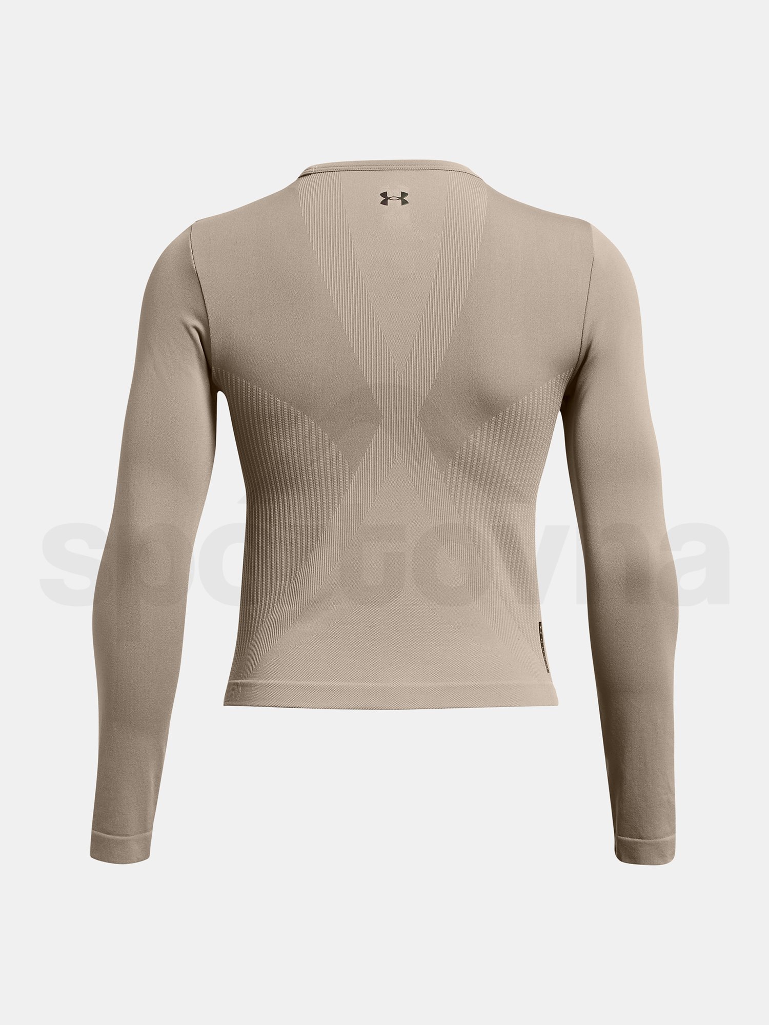 Tričko Under Armour Vanish Elite Seamless LS - hnedá