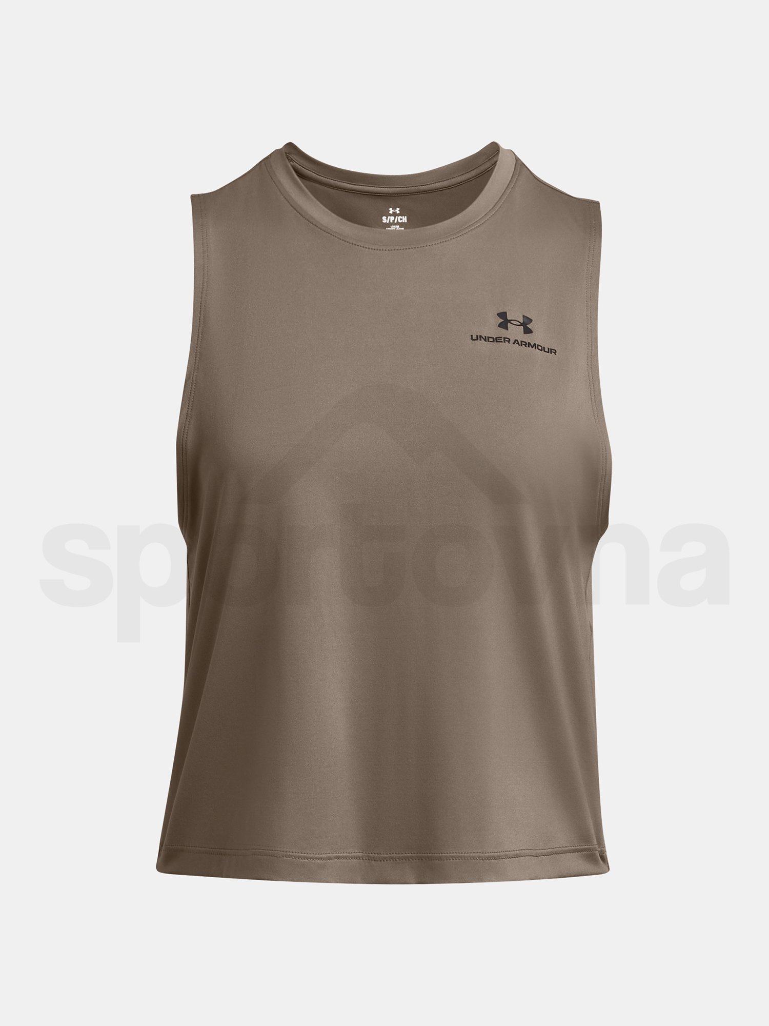 Tielko Under Armour Vanish Energy Crop Tank - hnedá