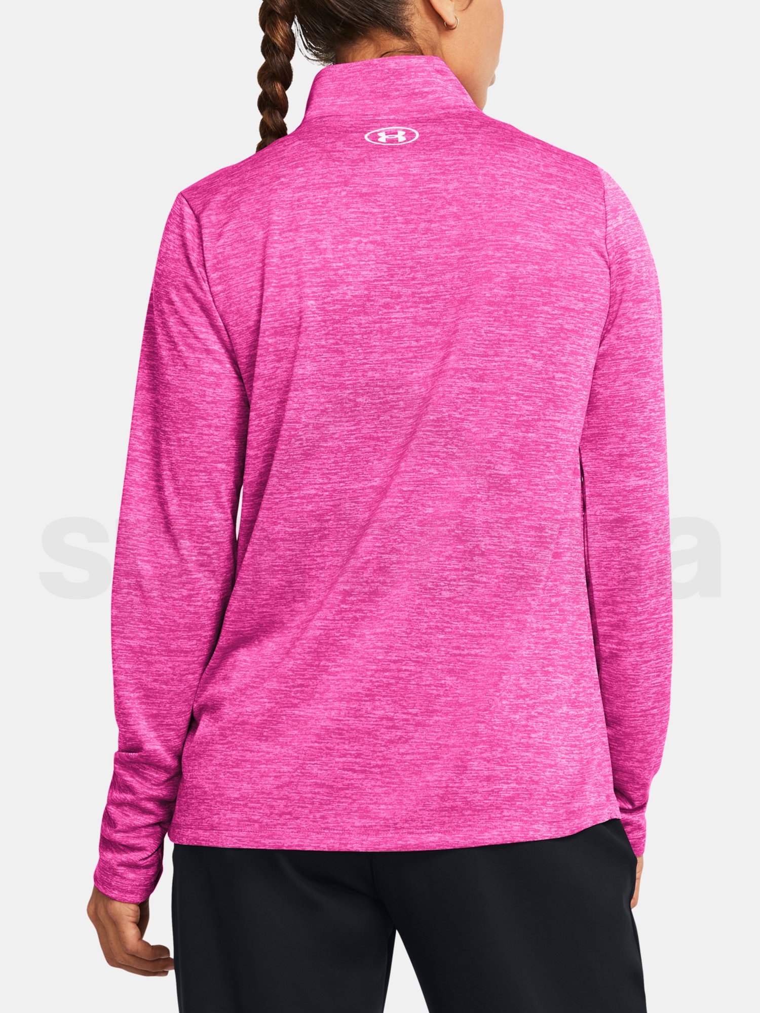 Mikina Under Armour Tech 1/2 Zip- Twist - ružová