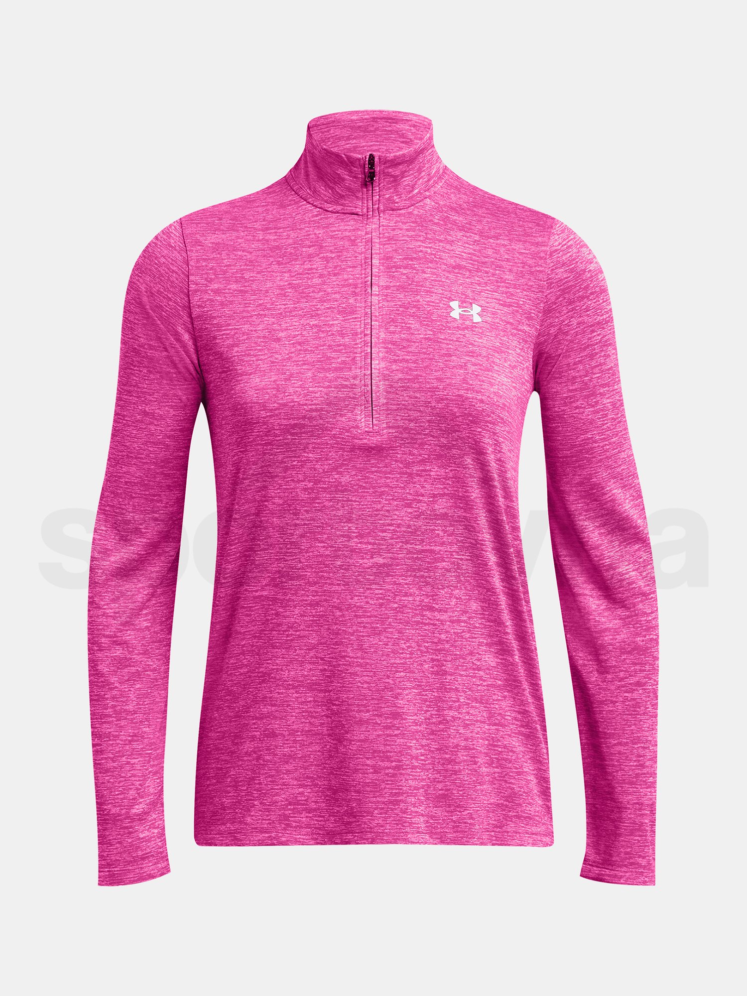 Mikina Under Armour Tech 1/2 Zip- Twist - ružová