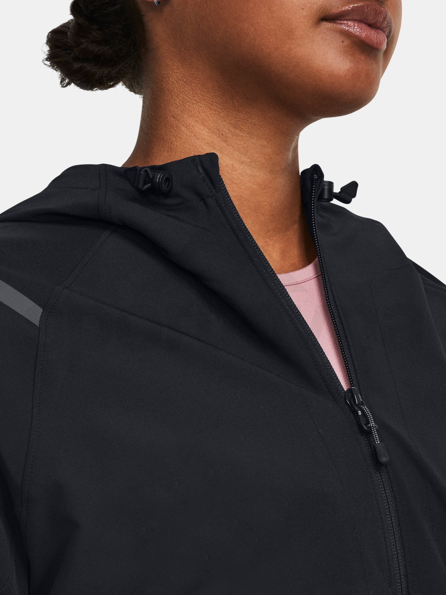 Bunda Under Armour Unstoppable Hooded Jacket - čierna