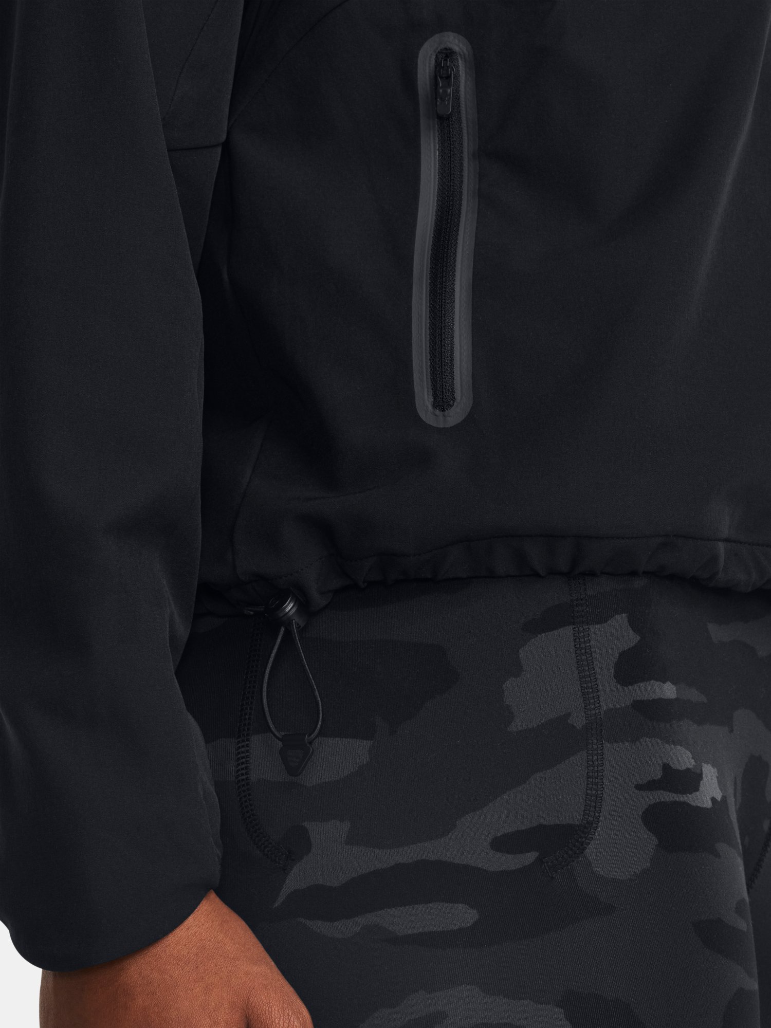 Bunda Under Armour Unstoppable Hooded Jacket - čierna