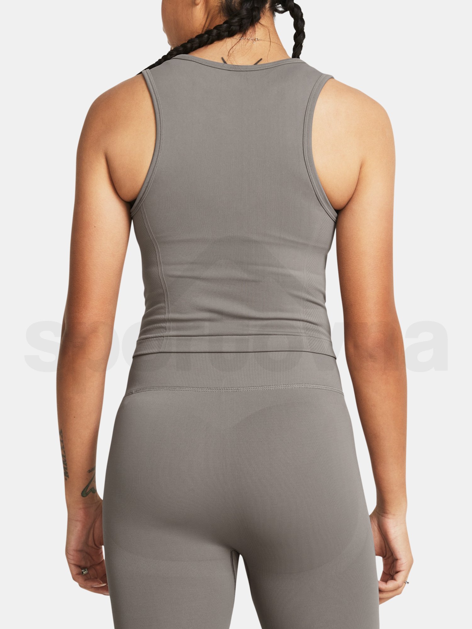 Tielko Under Armour UA Vanish Seamless Tank - sivá