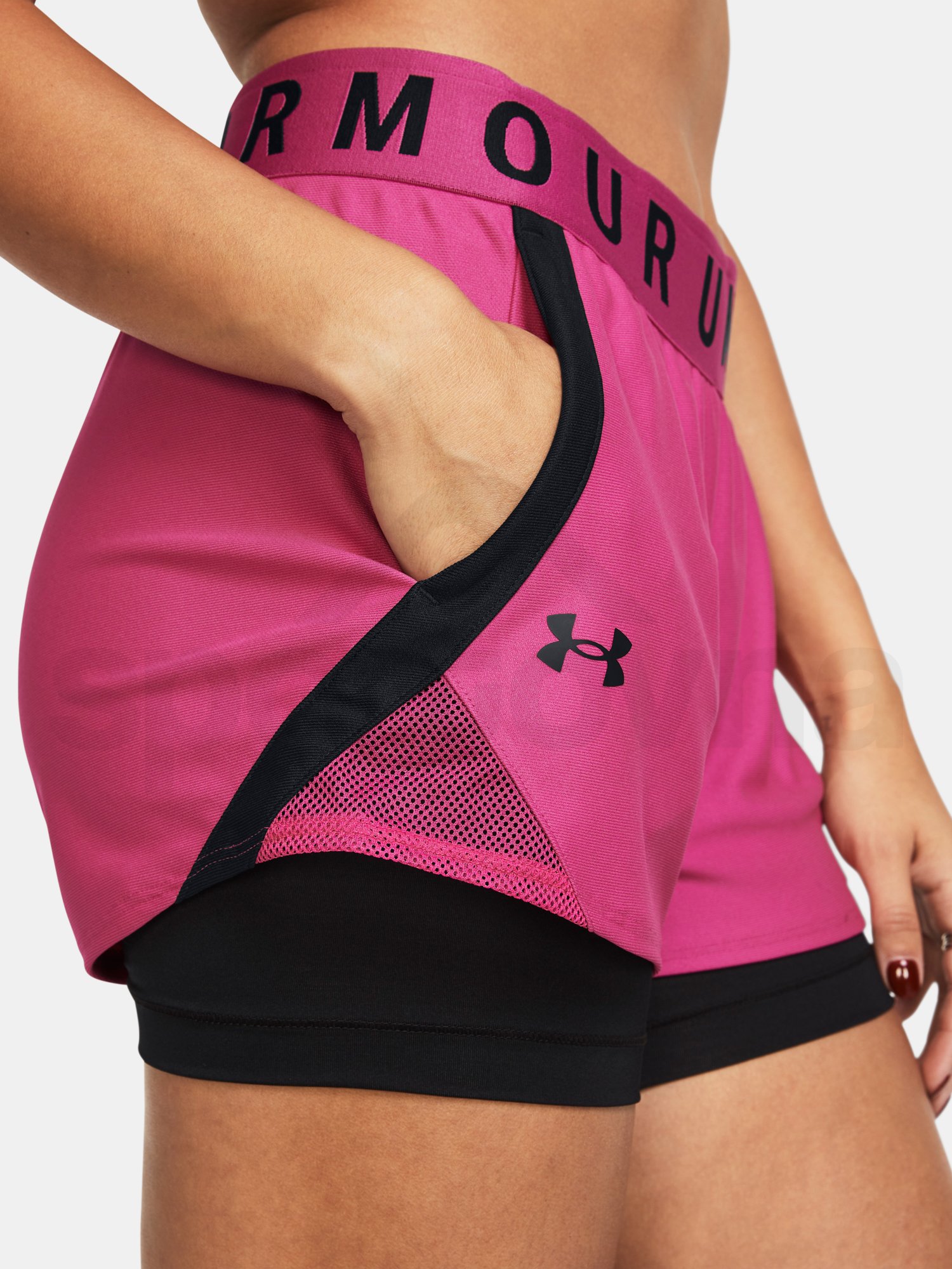 Šortky Under Armour Play Up 2 in 1 Shorts - ružová