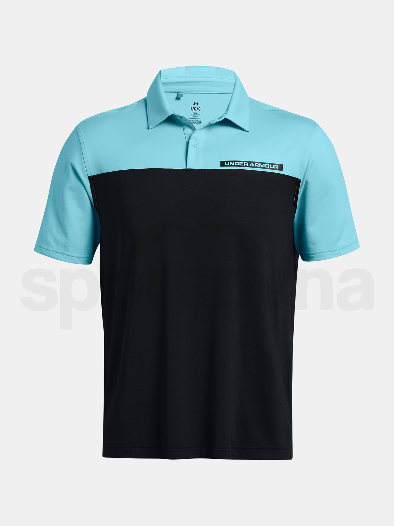 Tričko Under Armour UA T2G Color Block Polo - čierna