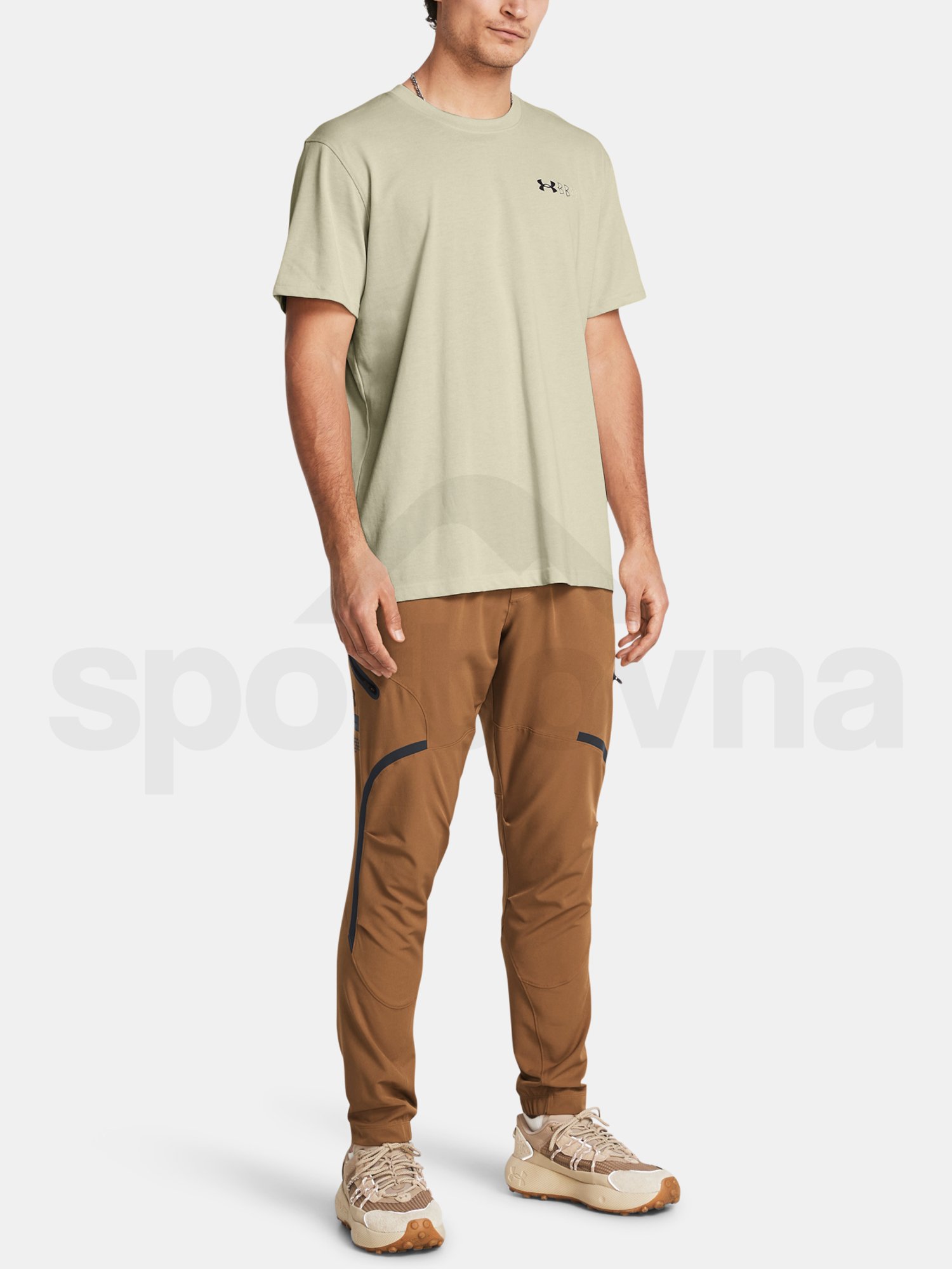 Sportovní kalhoty Under Armour UA UNSTOPPABLE CARGO PANTS-BRN