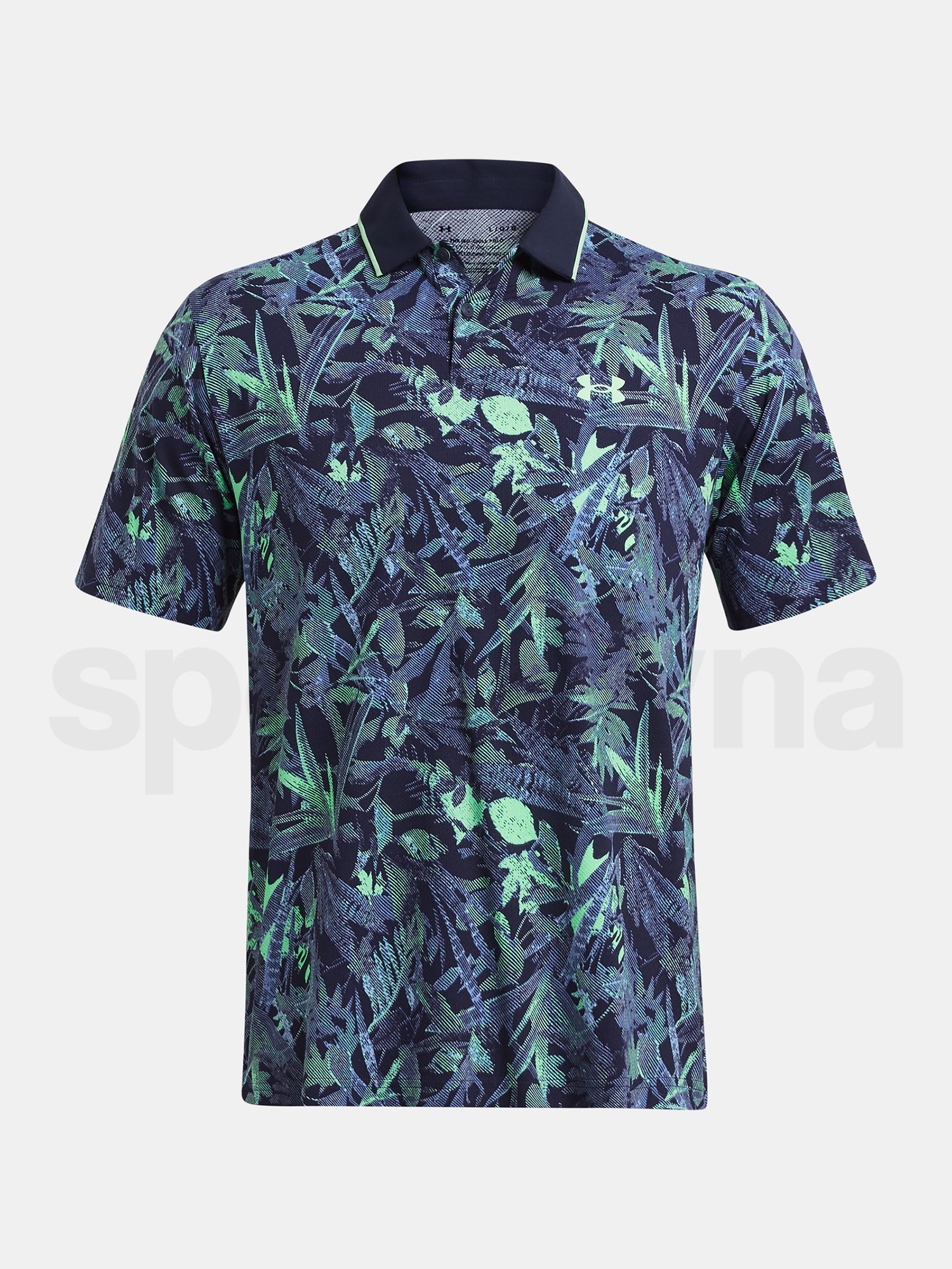 Tričko Under Armour UA Iso-Chill Edge Polo - modrá