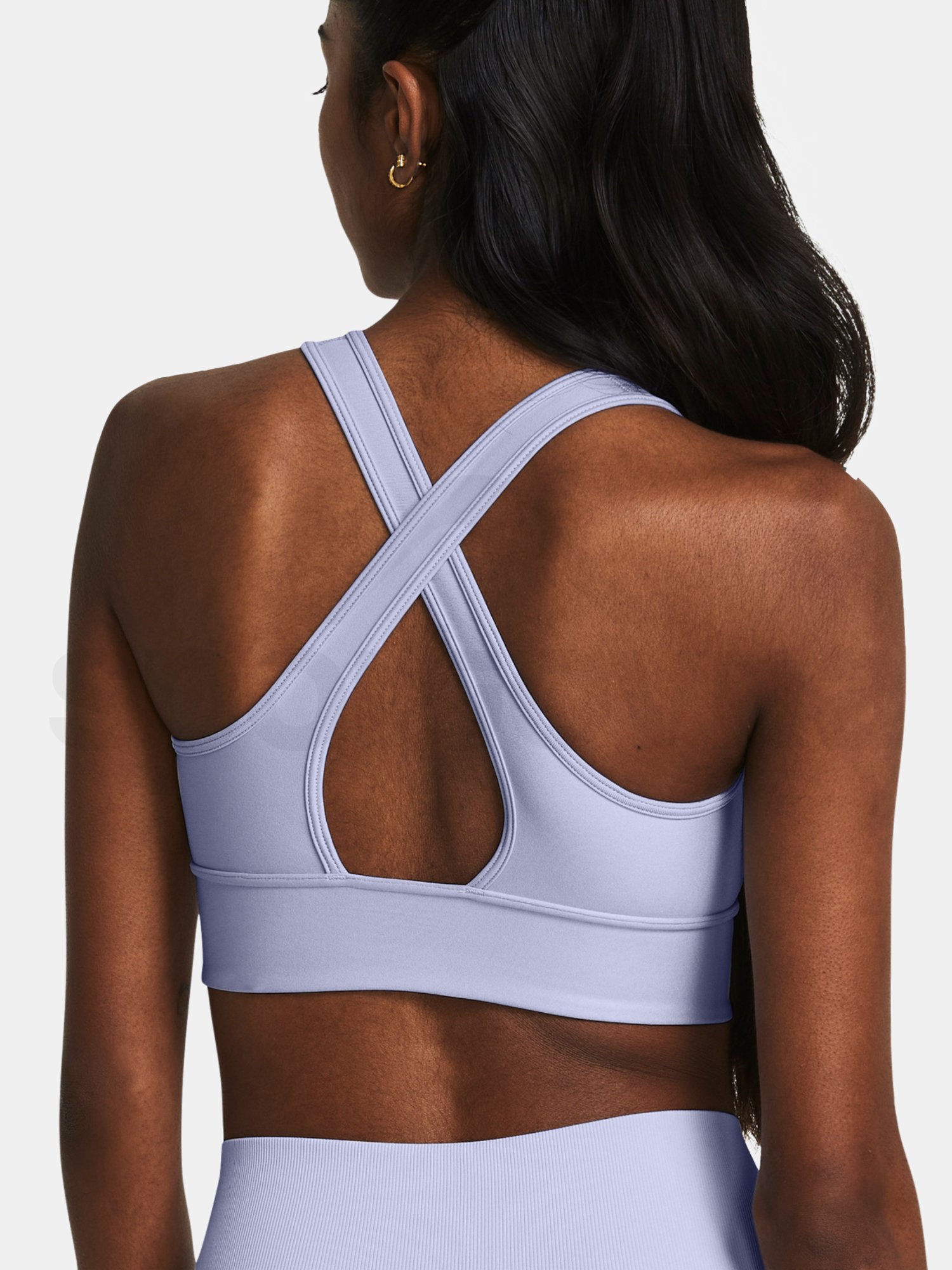 Podprsenka Under Armour Crossback Longline - fialová