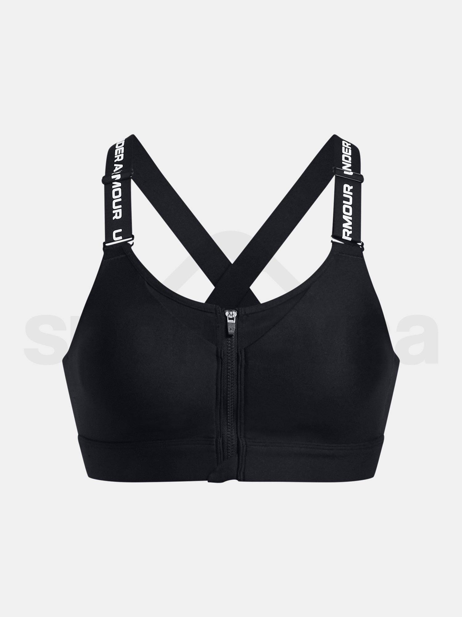 Podprsenka Under Armour UA Infinity High Zip 2.0 Bra-BLK