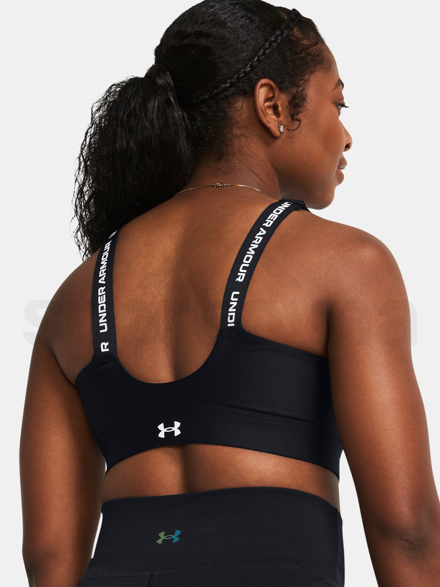 Podprsenka Under Armour UA Infinity High Zip 2.0 Bra - čierna