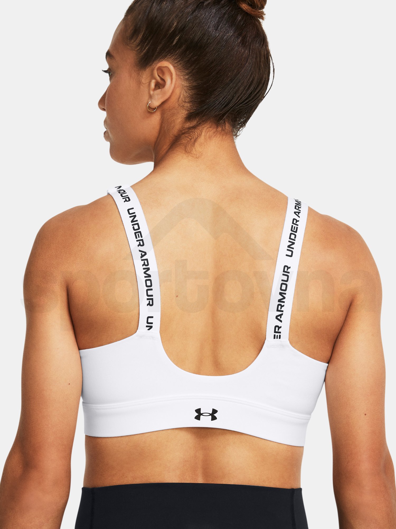 Podprsenka Under Armour UA Infinity High Zip 2.0 Bra - biela