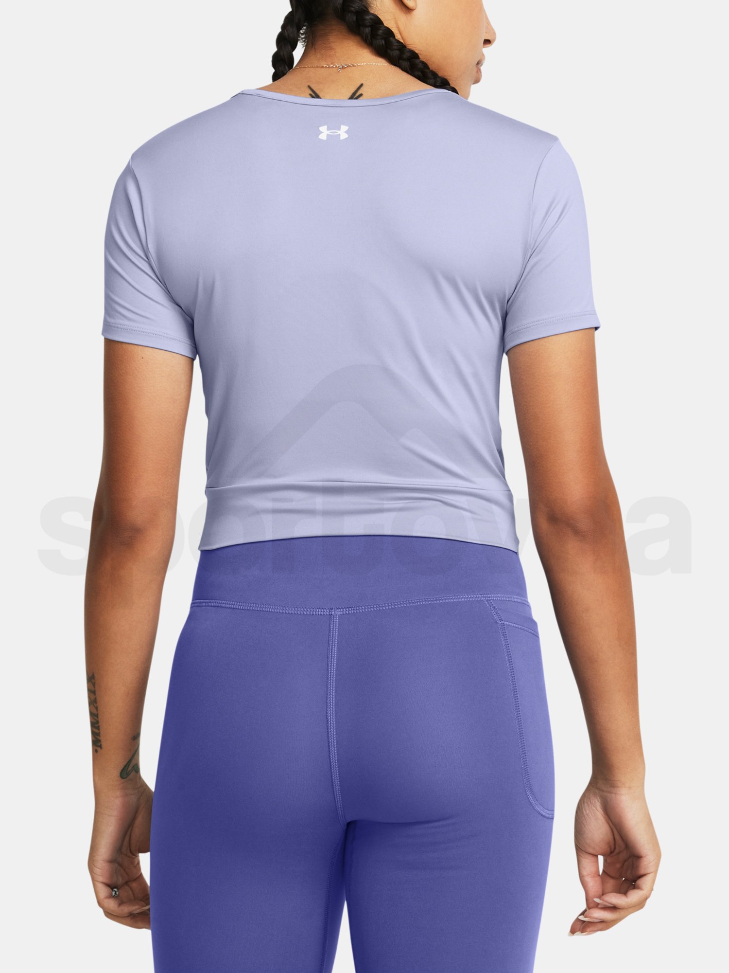 Tričko Under Armour Motion Crossover Crop SS-PPL