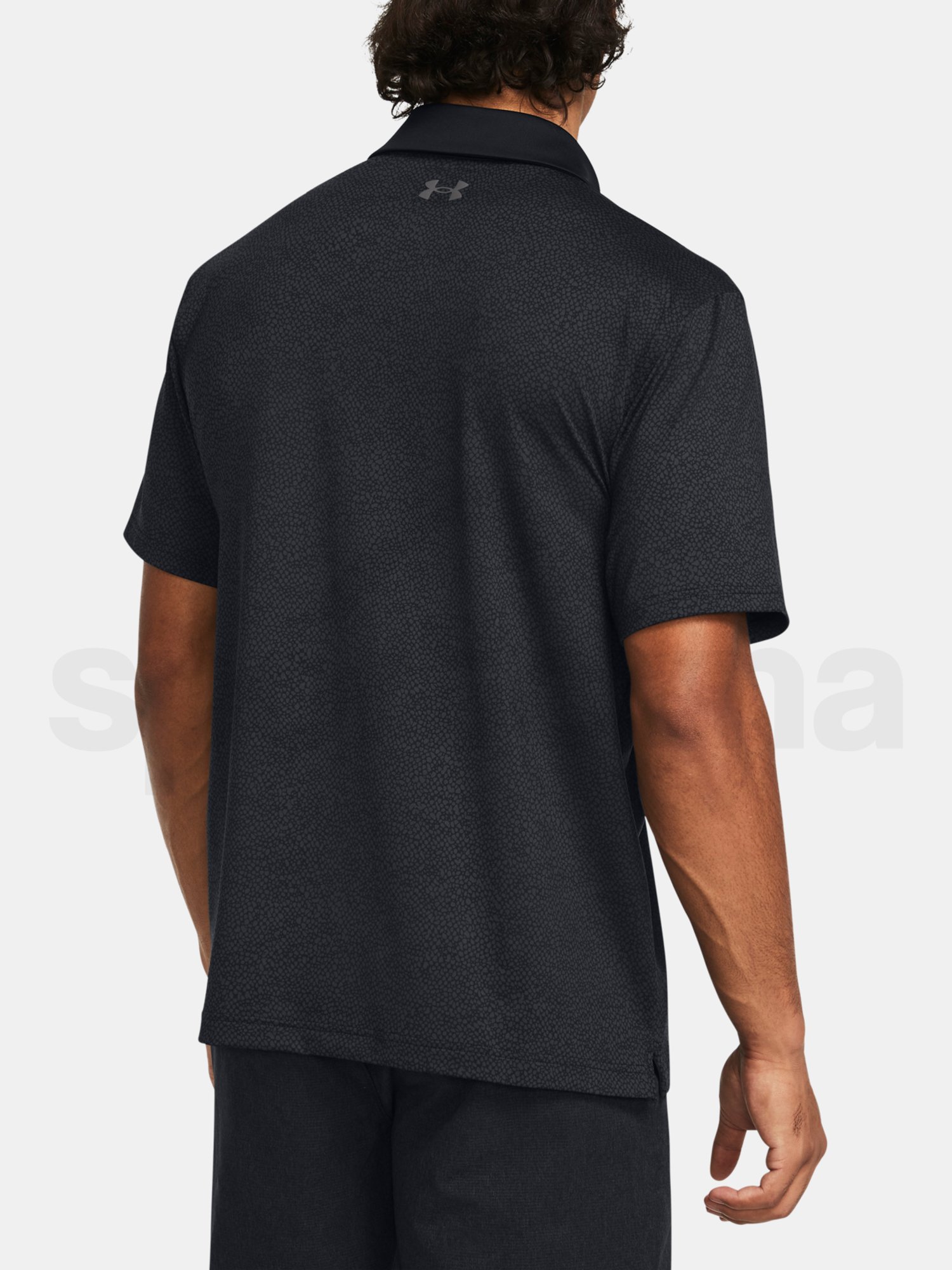 Tričko Under Armour UA T2G Printed Polo - čierna