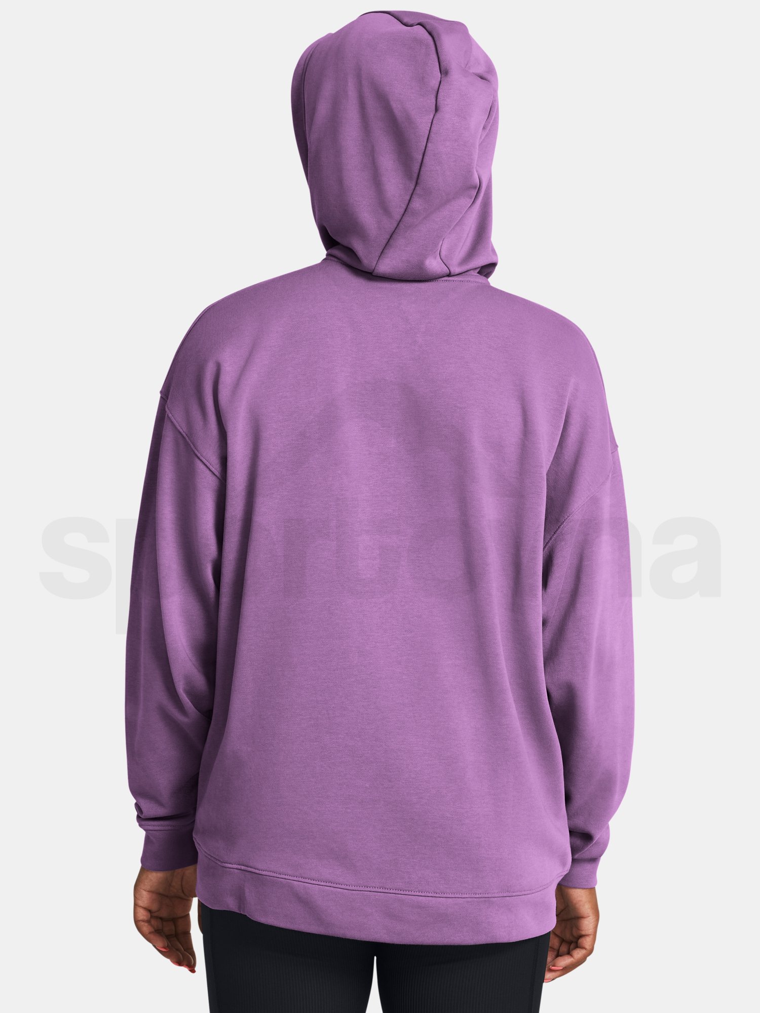 Mikina Under Armour UA Rival Terry OS FZ Hooded - fialová