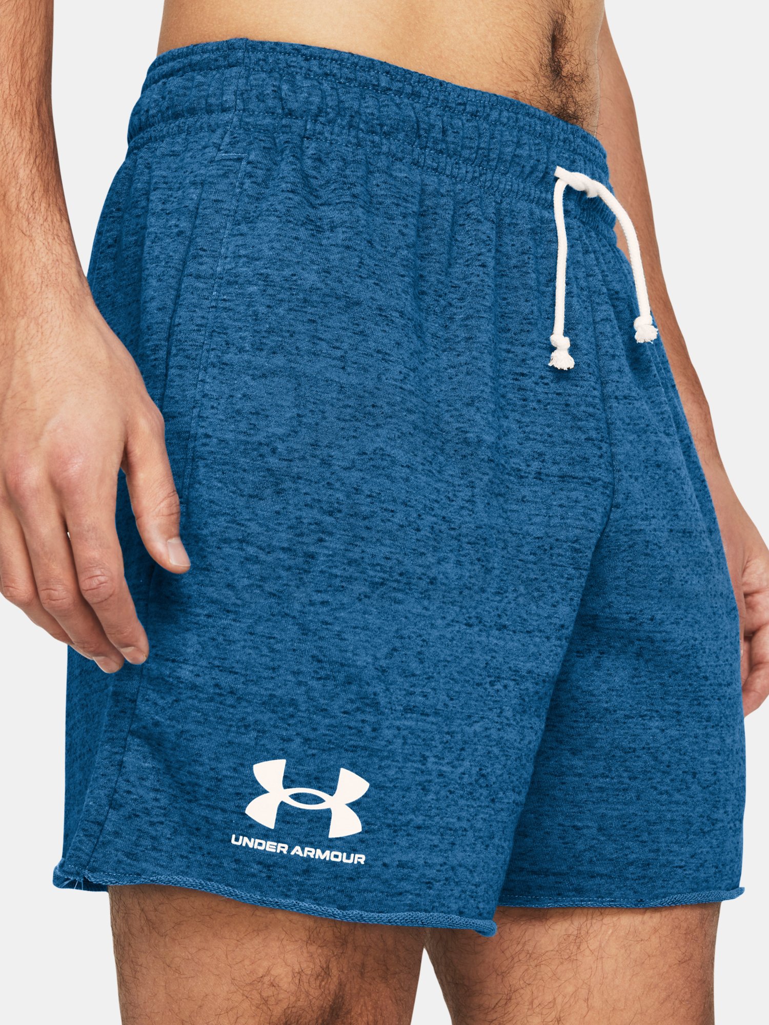 Šortky Under Armour UA Rival Terry 6in Short - modrá